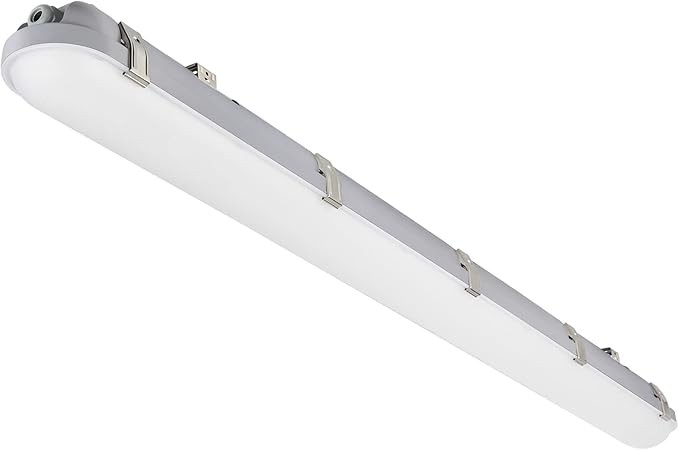 4FT Vapor Tight LED Fixture 40W/32W/24W 4800lm 5000K 0-10V Dimmable
