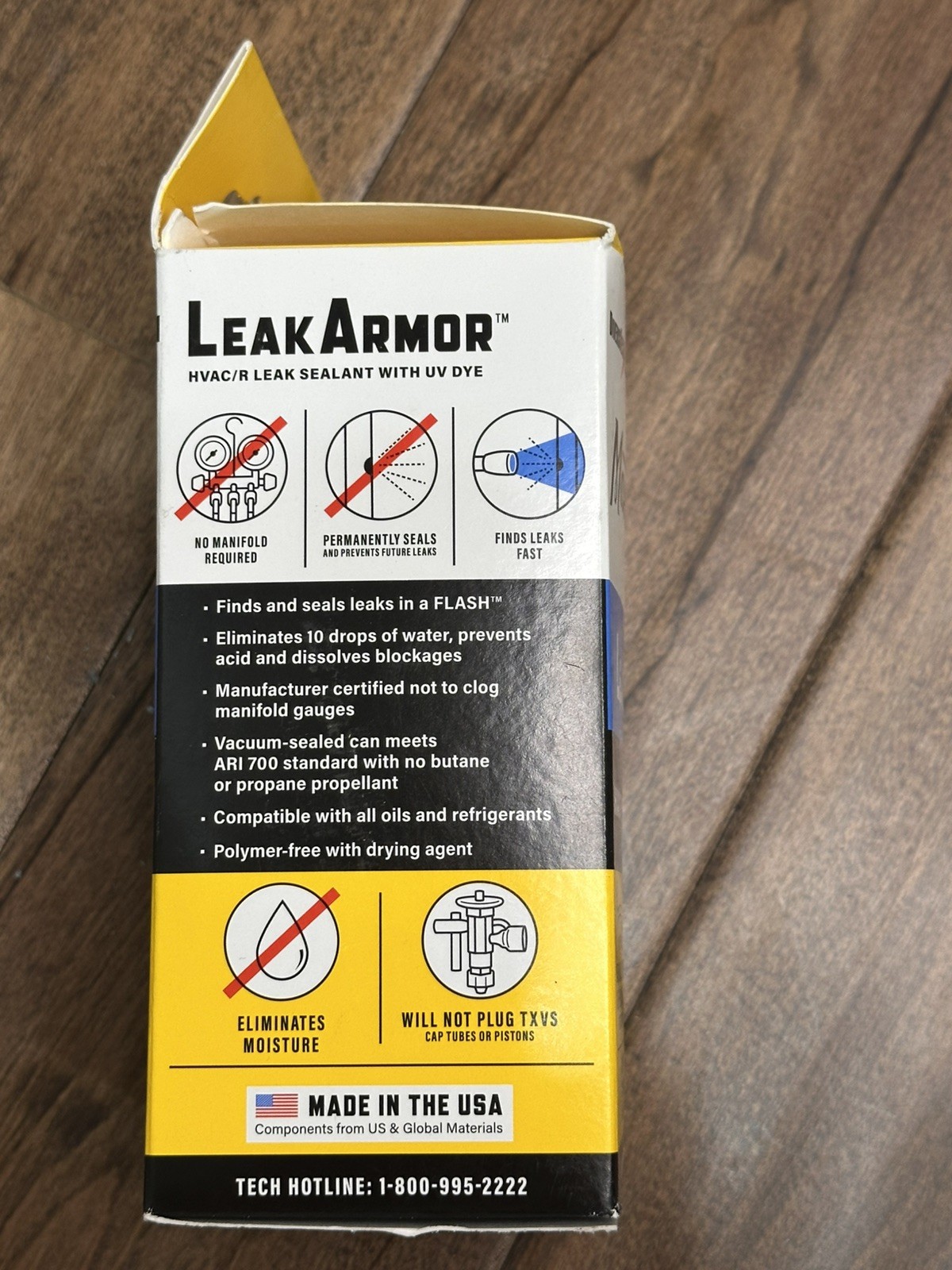 LeakArmor Easy Shot Refrigerant Leak Seal Kit Up to 12 Tons Diversitech 972KIT