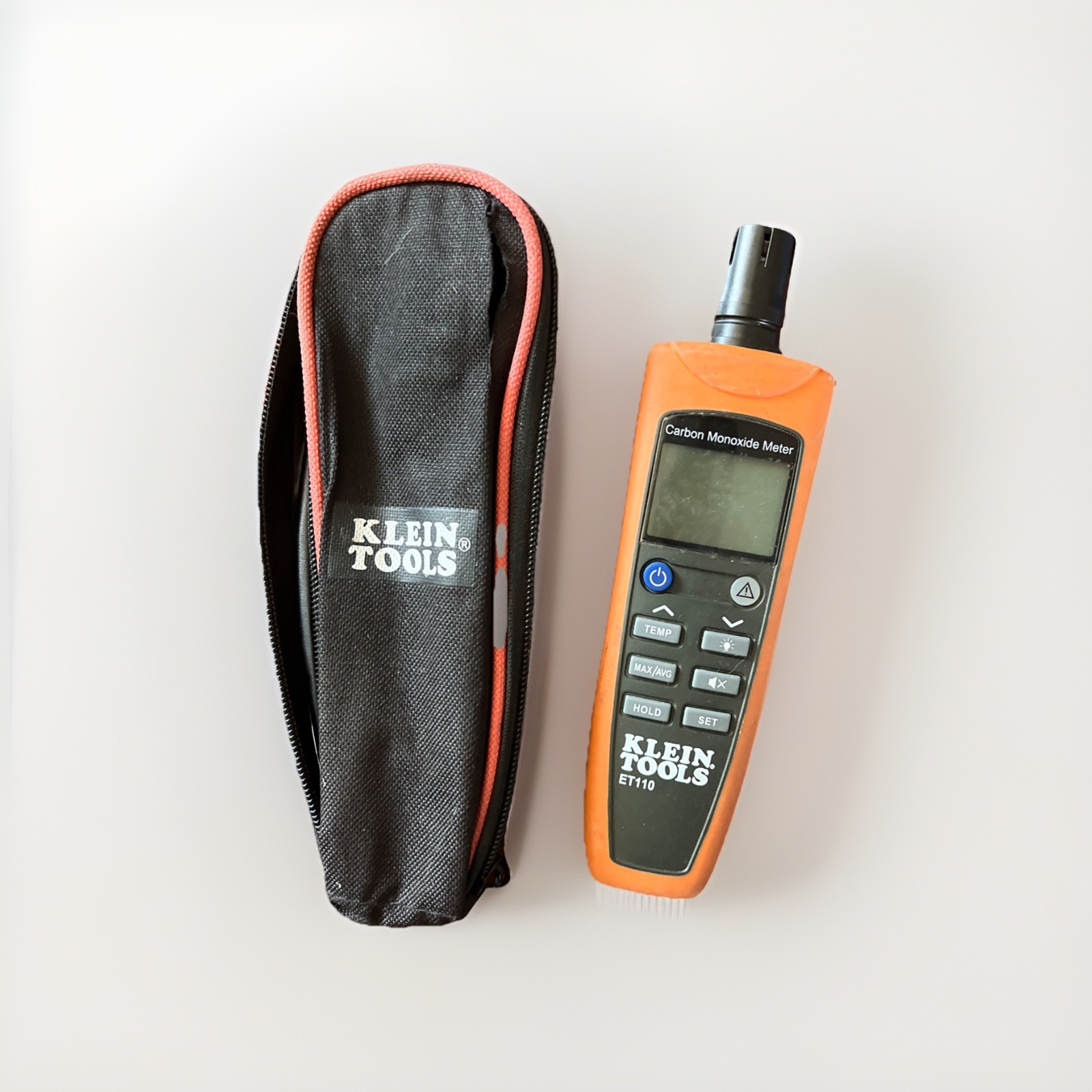 Klein Tools ET110 Carbon Monoxide Meter w/ Case