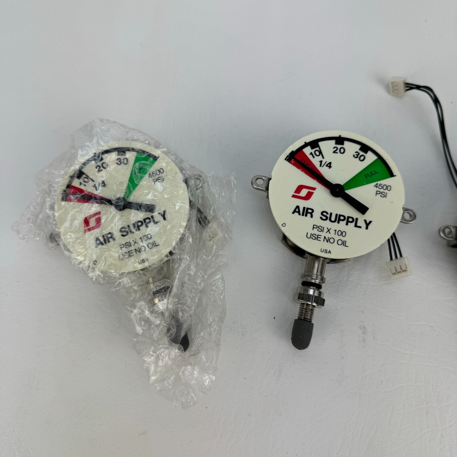 Lot of 4 Scott Safety Remote Gauge Air Supply 4500PSI X 100 USA