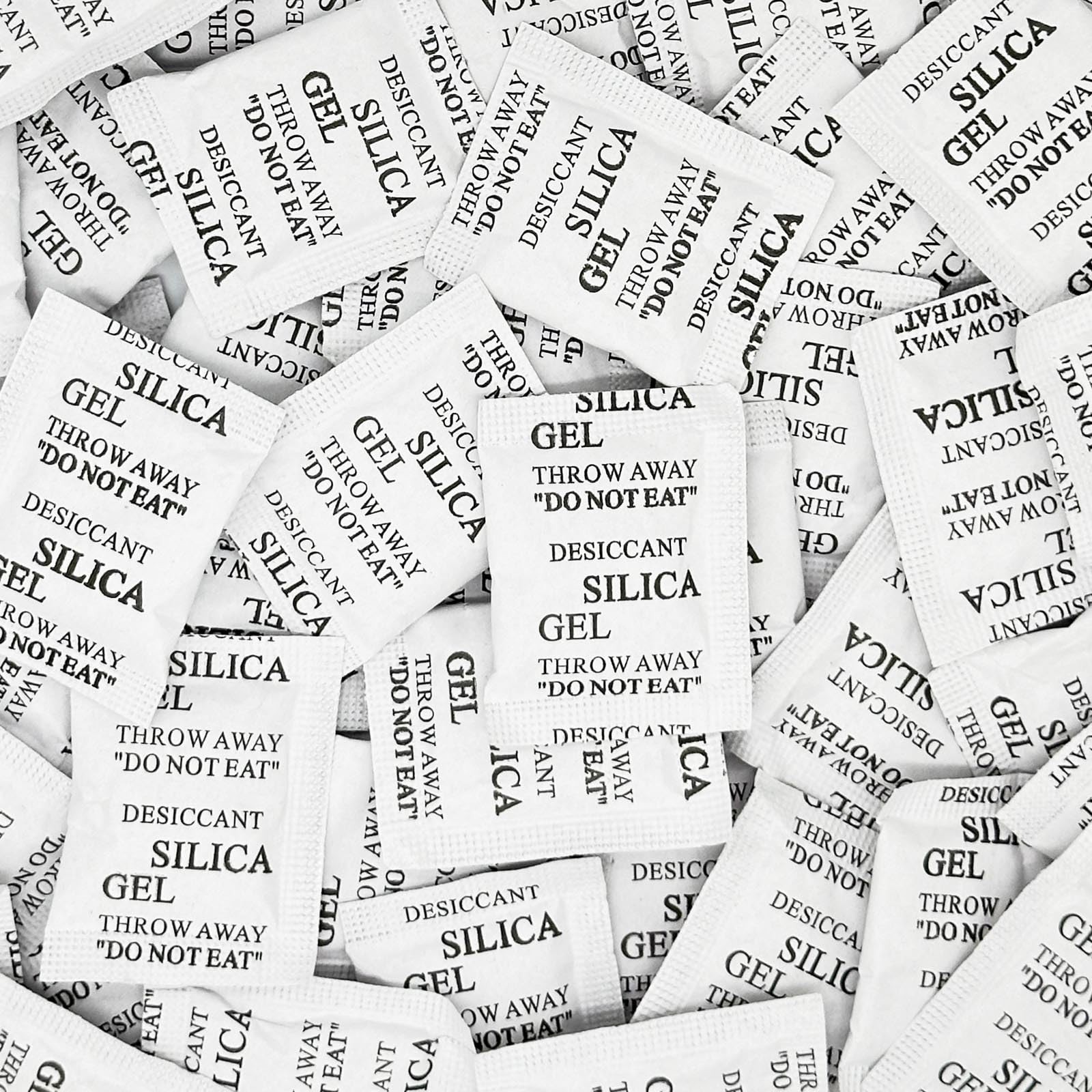 Silica Gel Packets – 100 PCS 2 Gram Desiccant Packs for Storage Dry Packets f…