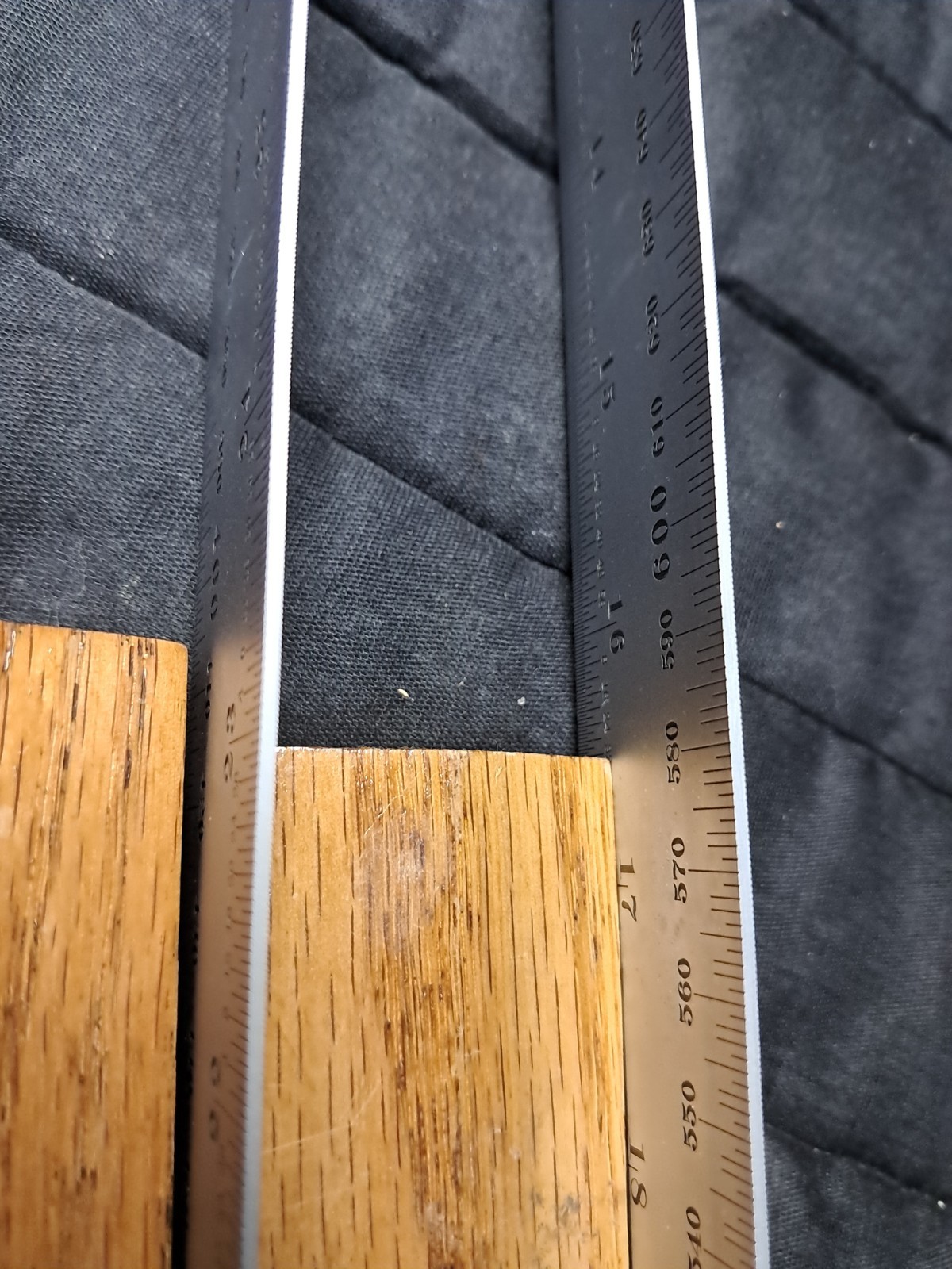 Starrett No. C636-1000 1000mm 39-1/4″ Spring Tempered Steel Rule Machinist Scale