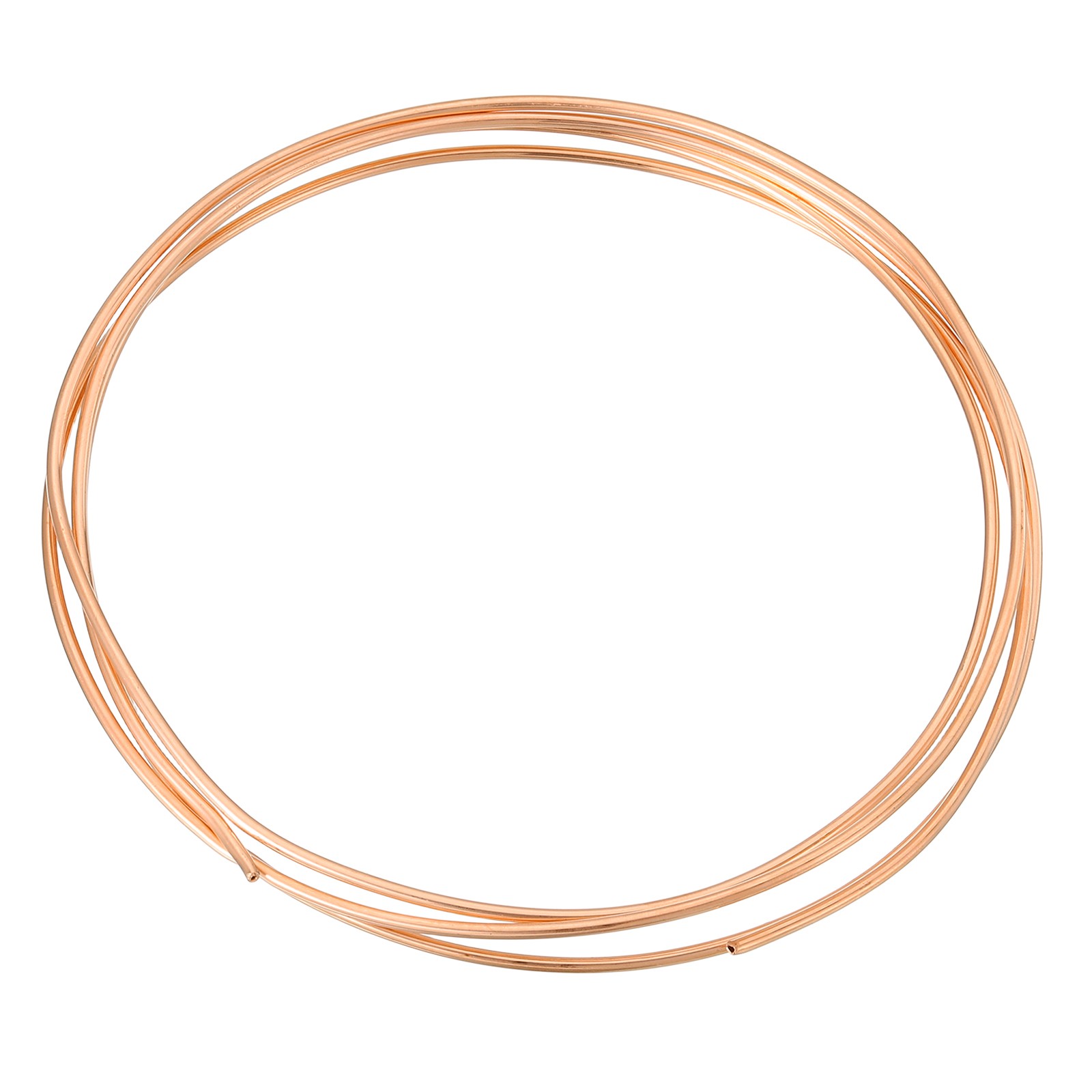 T2 Copper Tubing 0.04″ID x 3/32″OD x 5Ft, 99% Pure Copper Refrigeration Tube