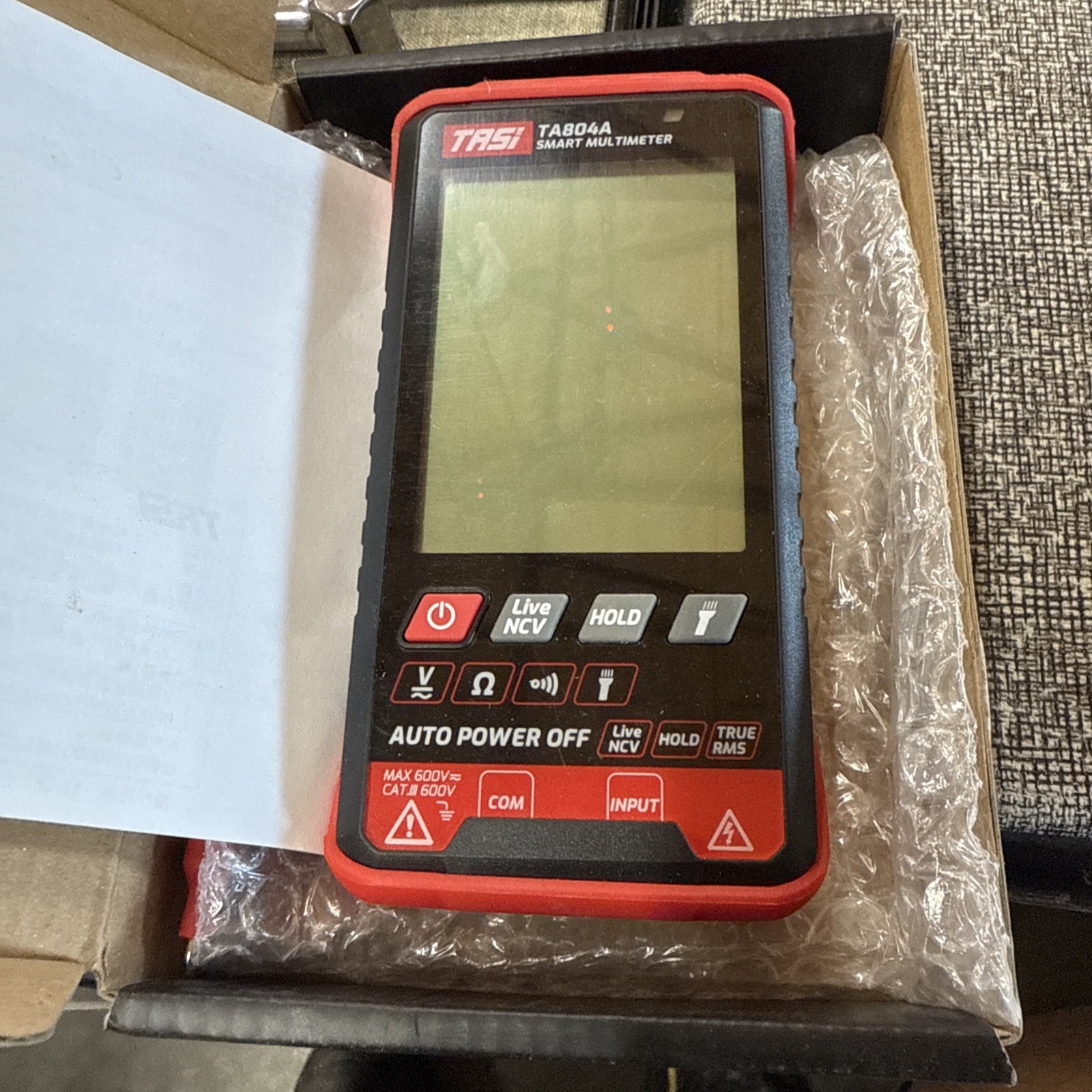 Digital Multimeter Ohmmeter Ammeter Voltmeter Auto Range Test AC/DC Voltage Tool