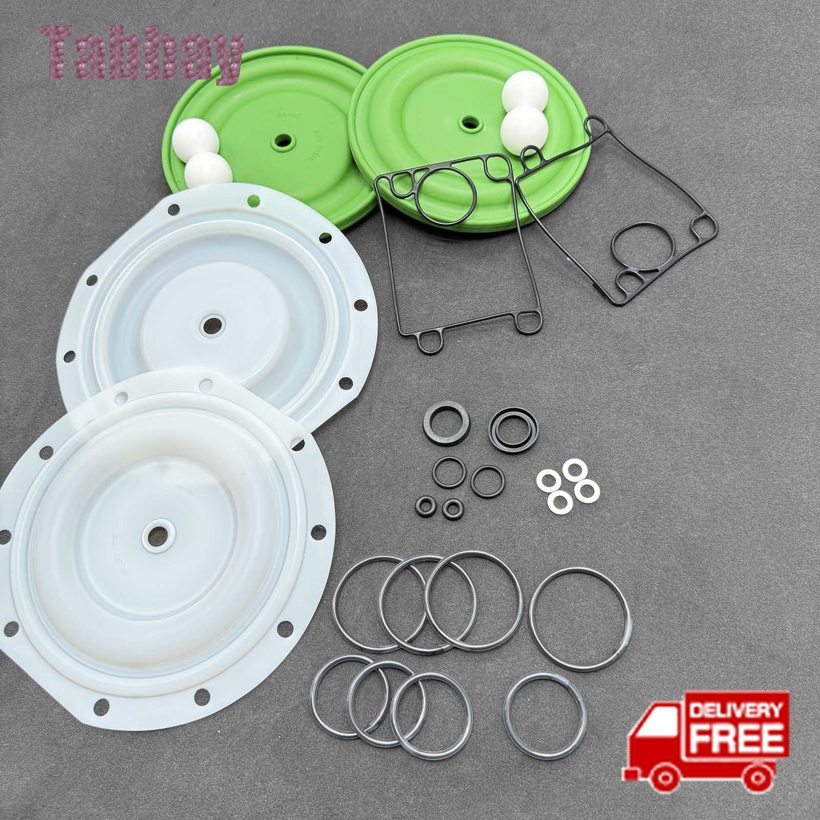 NEW 637401-TT Fluid Section Repair Kit for Ingersoll Rand ARO Diaphragm Pump