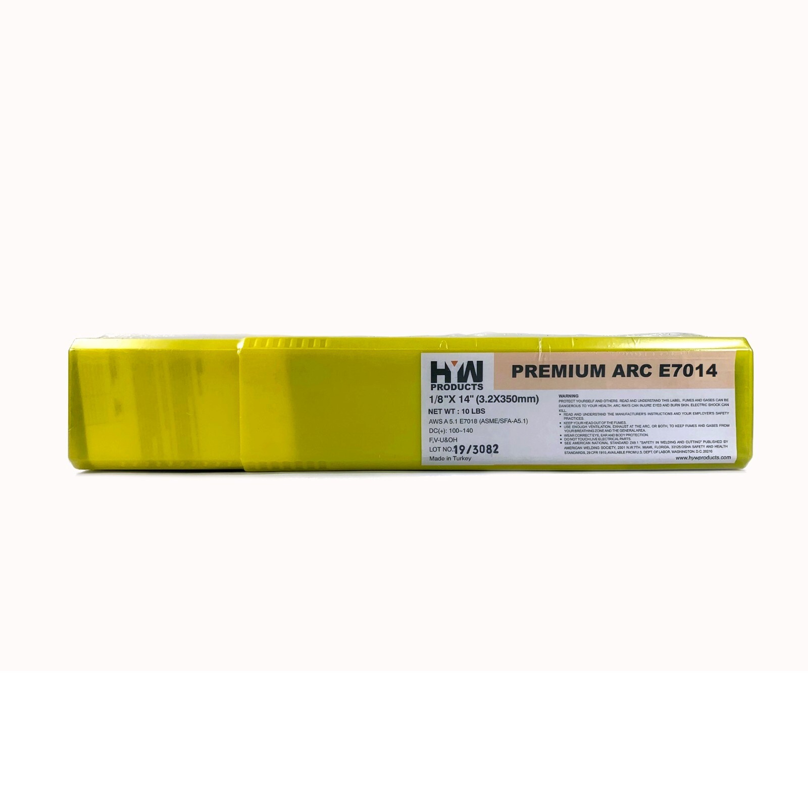 E7014 1/8″ 50 Lb Premium Stick electrodes welding rod 10 lb x 5-pk