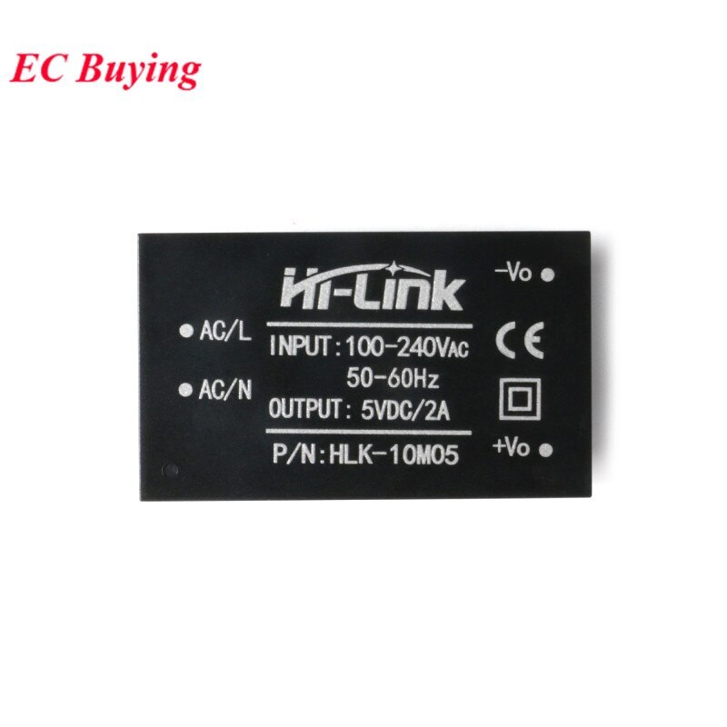 HLK Power Supply Module AC 220V to DC 5V 12V 10W Mini Isolation Switch