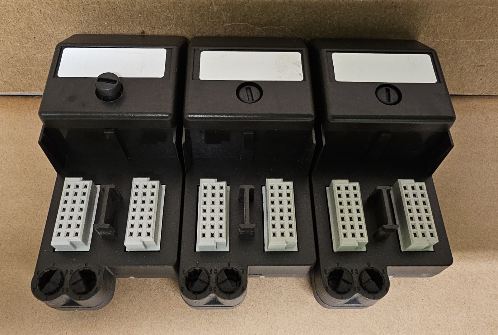 Fisher-Rosemount Systems KJ4001X1-CE1 Mass Termination 16 Pin (lot of 3)