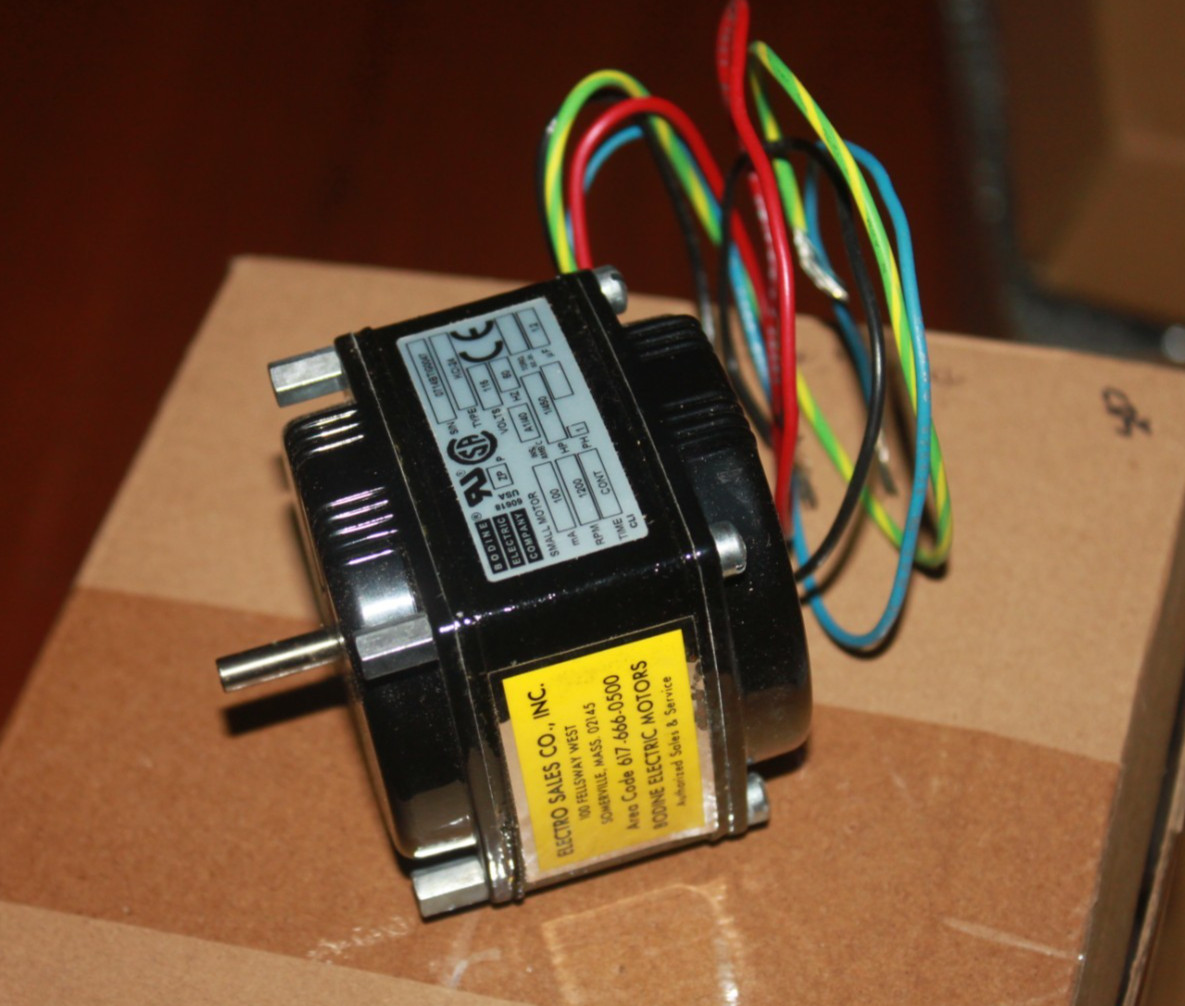Bodine Motor KCI-24 1200RPM 115VAC