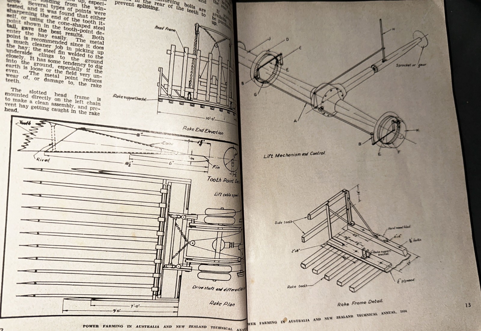 Power Farming in Australia and New Zealand Technical Manual – 1954 – Tractors