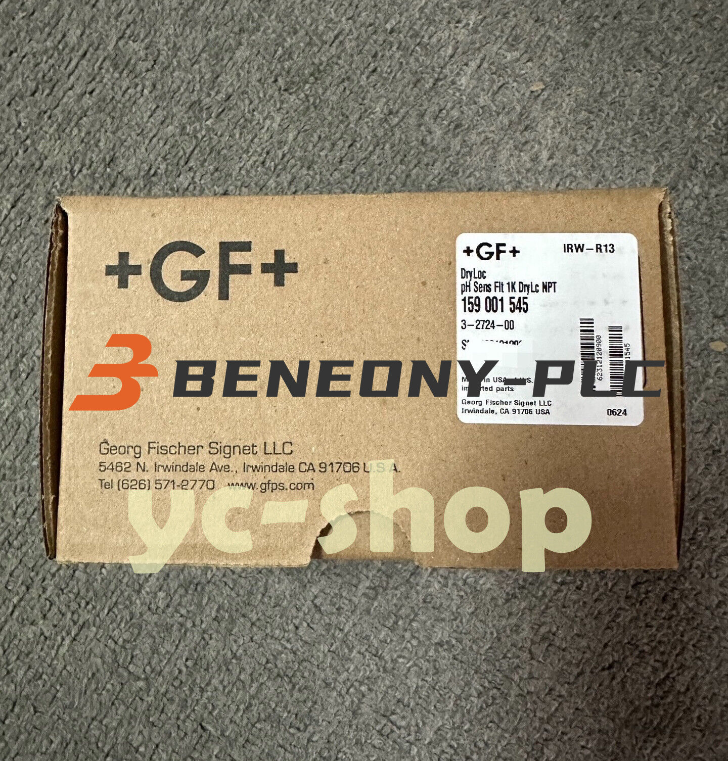 1pc new GF 3-2724-00 159001545 PH probe electrode Fast Shipping via DHL