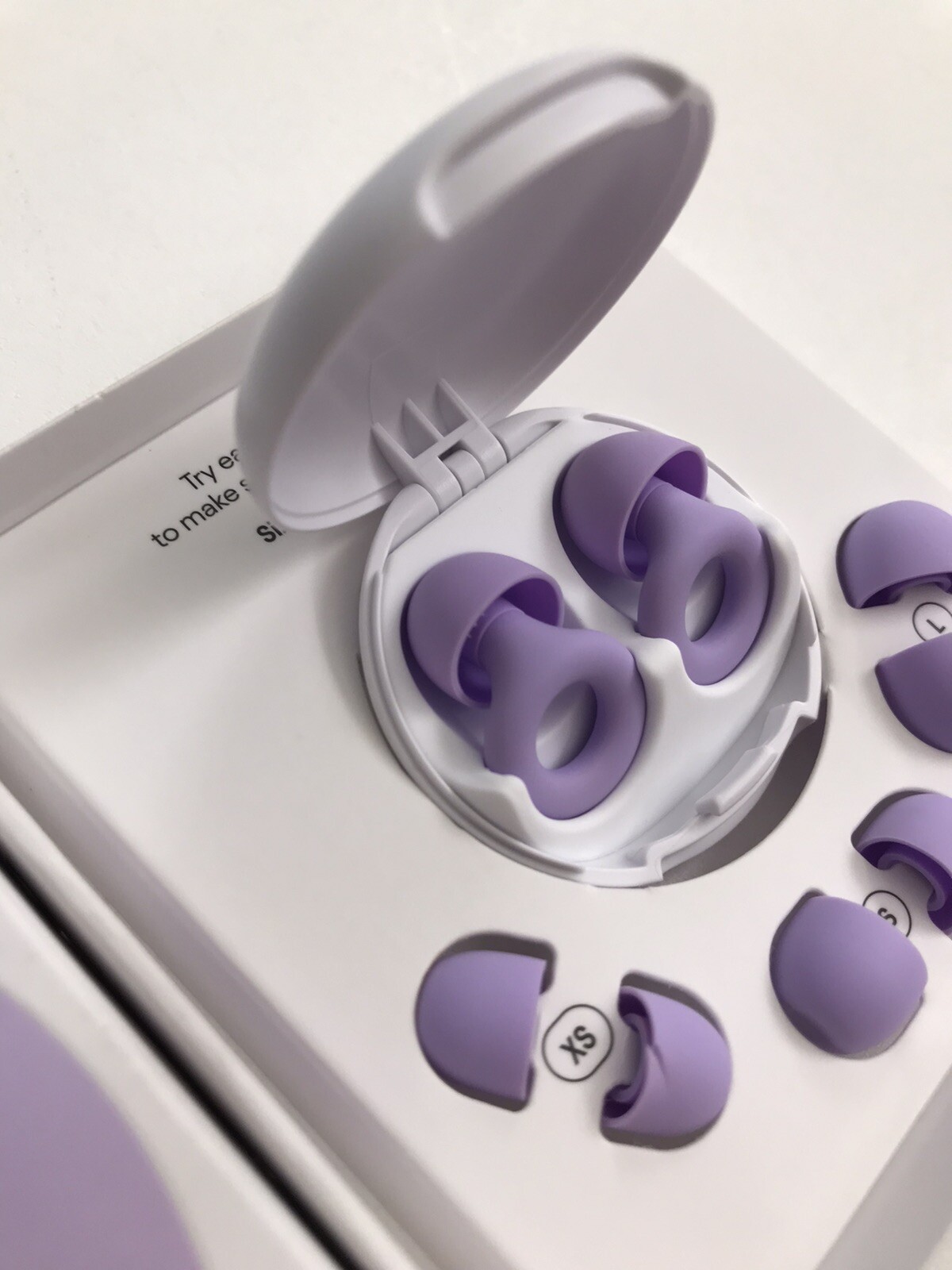 Loop Quiet2 Ear Plugs Noise Reduction Super Soft, Reusable 24 dB Violet