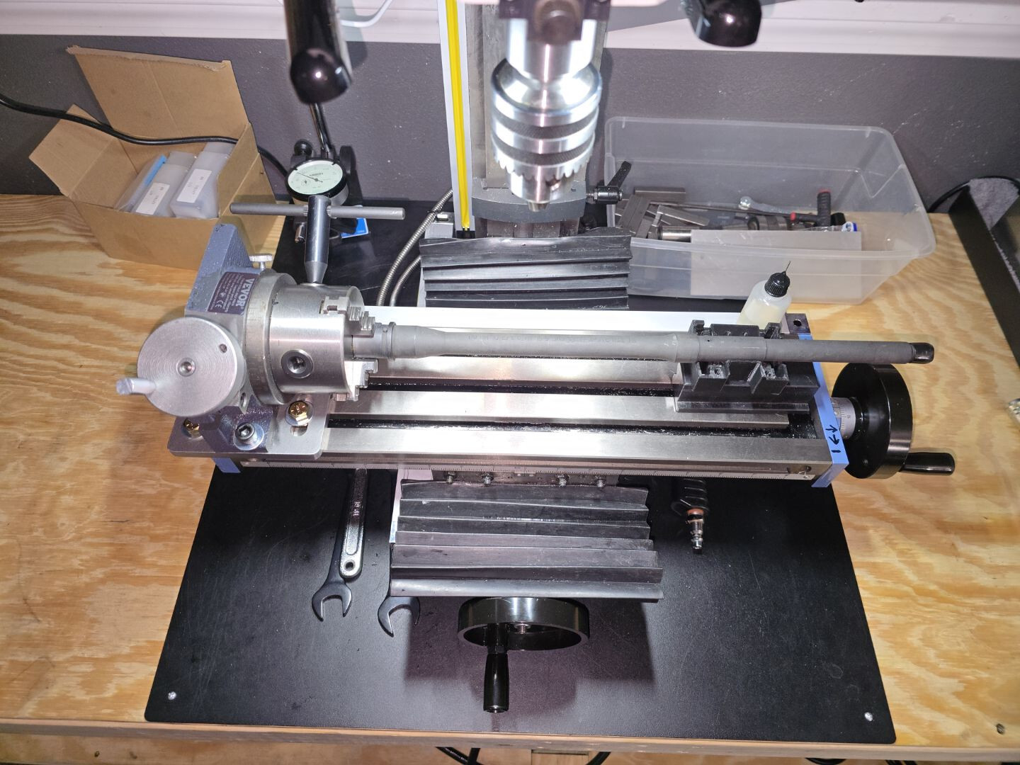 Adapter plate for VEVOR Rotary Table for Milling Machines 4»