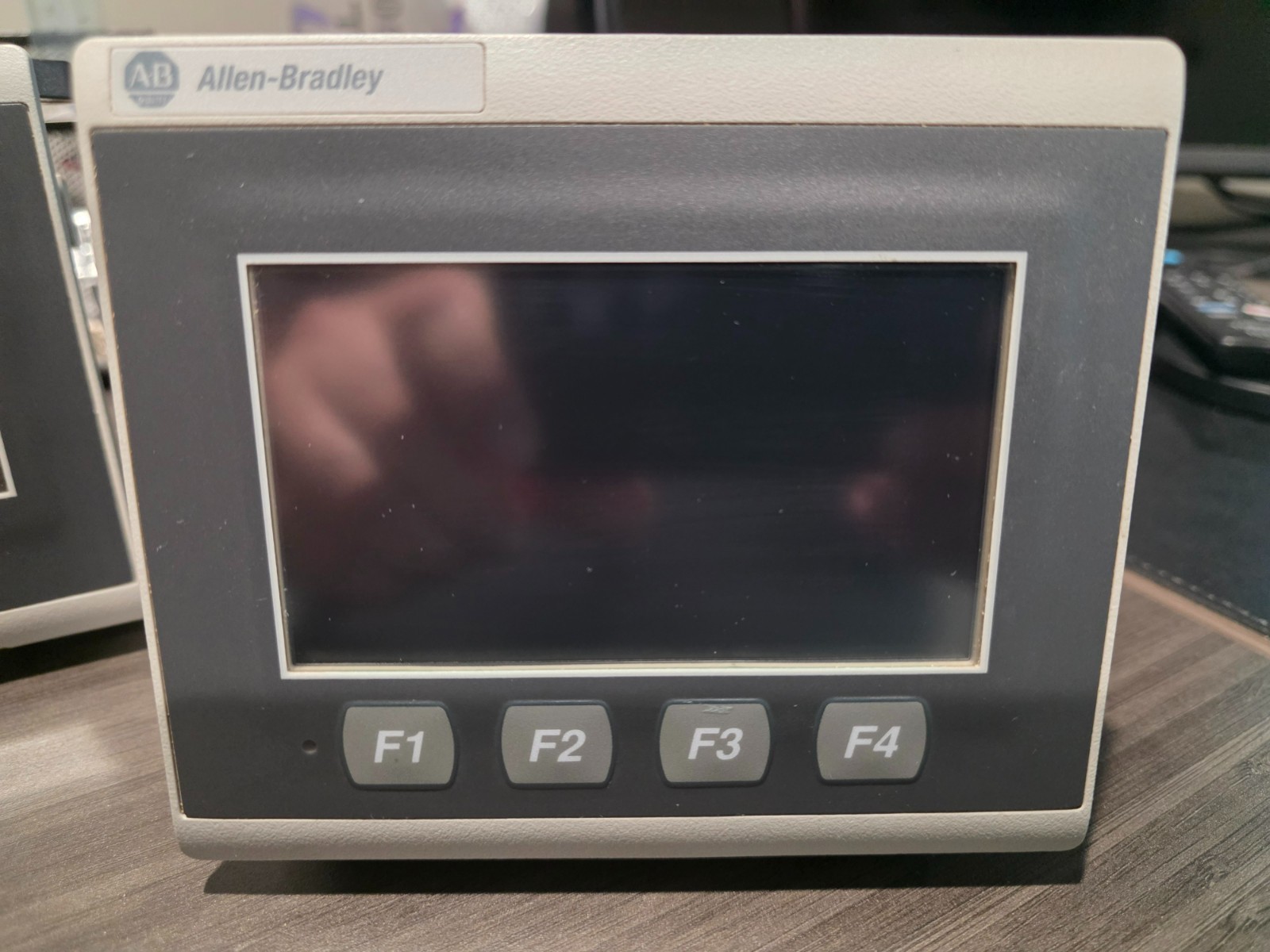Allen Bradley 2711R-T4T HMI w/Allen Bradley 1763-NC01 Micro Logix Cable