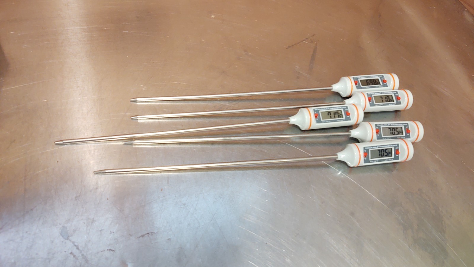 5 – Traceable Long Stem Thermometer -58 to 302°F -50 to 150°C 8″ Stem