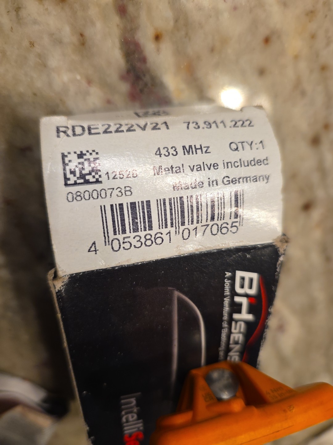 TPMS Sensor RDE222V21 OE Quality 433MHz Replacement BH SENS New