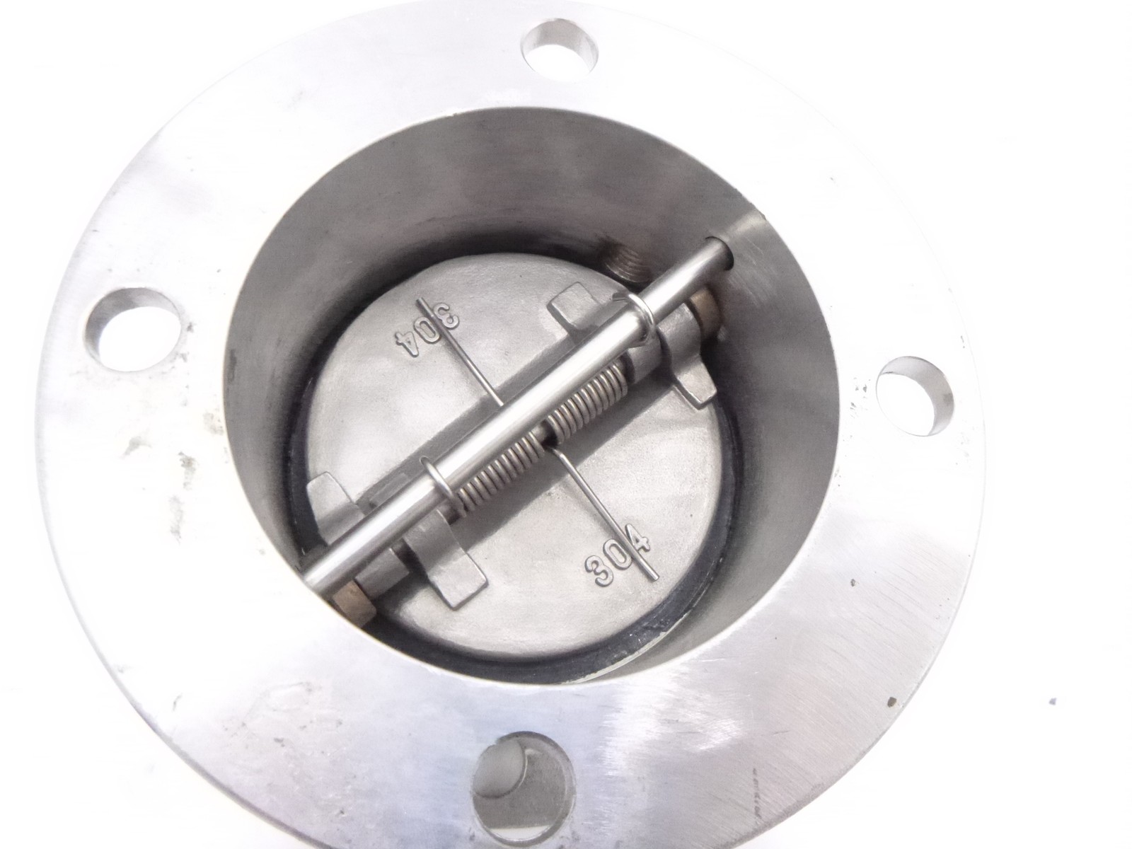 Keckley DD1F-CI-34136 Class 125 Cast Iron Double Disc Check Valve 3″ Wafer