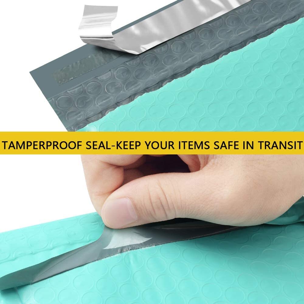 200 #5 Teal Poly Bubble Mailers 10.5″ x 16″ Shipping Mailing Padded Envelopes