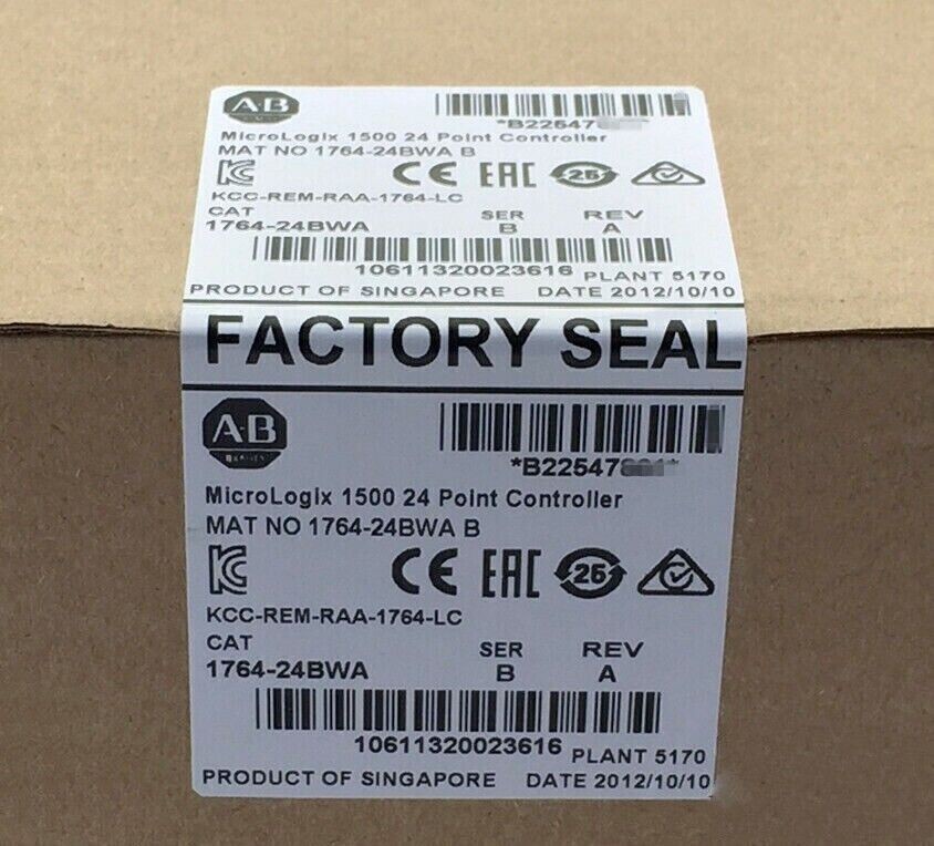 New NEW PLC 1764-24BWA SER B MicroLogix1500 24 Point Controller 1764 24BWA