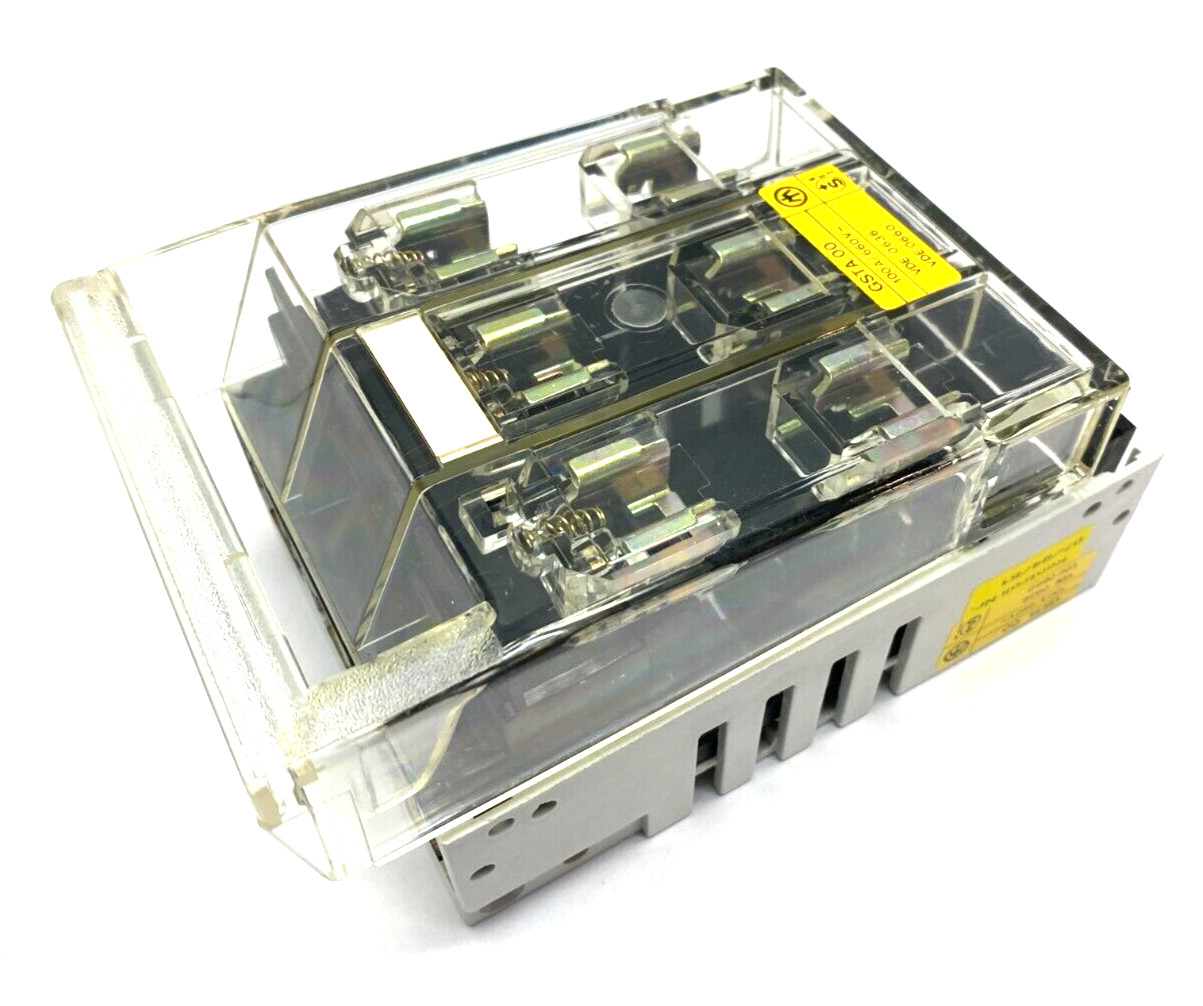 Moeller GSTA 00 100A/660V NH-Fused Load Break Switch Clear Cover 3-Pole IP 00