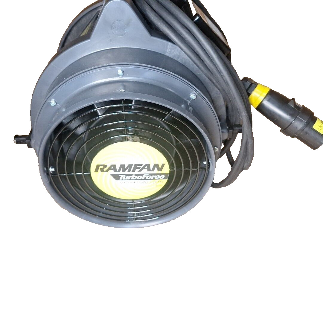 Ramfan EF7002 / UB20XX Black Industrial Intrinsically Safe Blower 980 CFM 1/3 HP