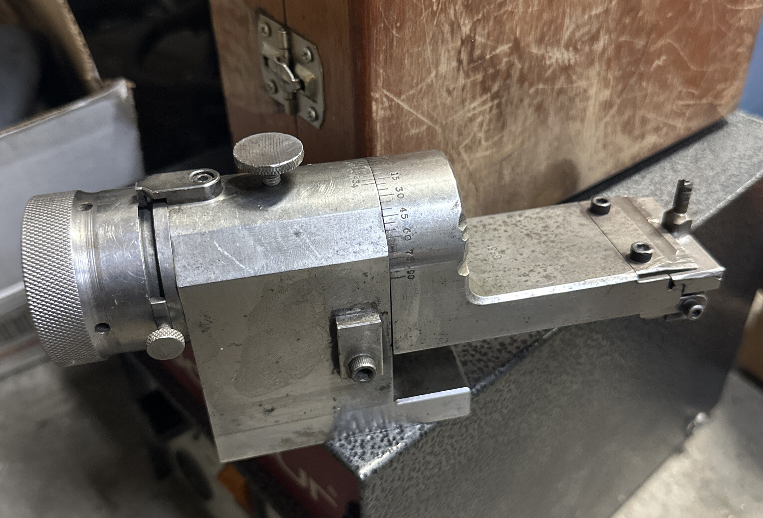 HERMANN SCHMIDT KUHN CLEARVIEW RADIUS ANGLE SURFACE GRINDING WHEEL DRESSER