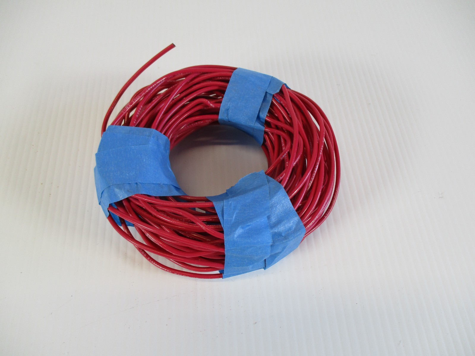 14 AWG Red Solid Copper Wire THHN 600V Essex 50ft Electrical Cable