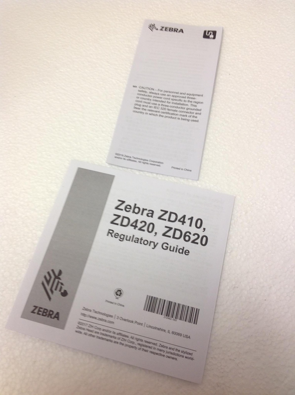 Zebra ZD420 Ethernet USB Thermal Transfer Barcode Label Printer ZD42H42-C01E00EZ