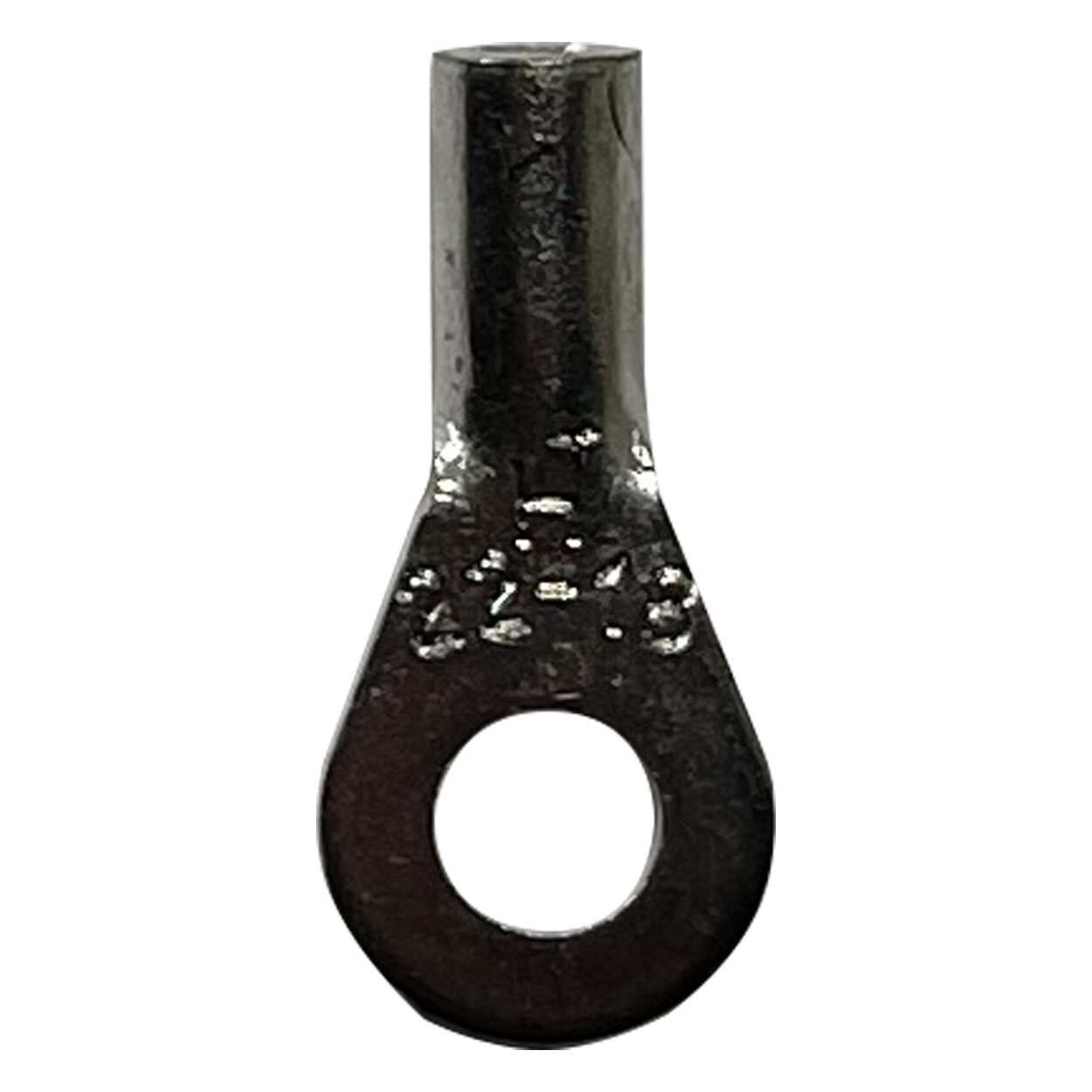 (100) Non-Insulated 22-18 Gauge #6 Ring Terminal Uninsulated Wire Connector USA