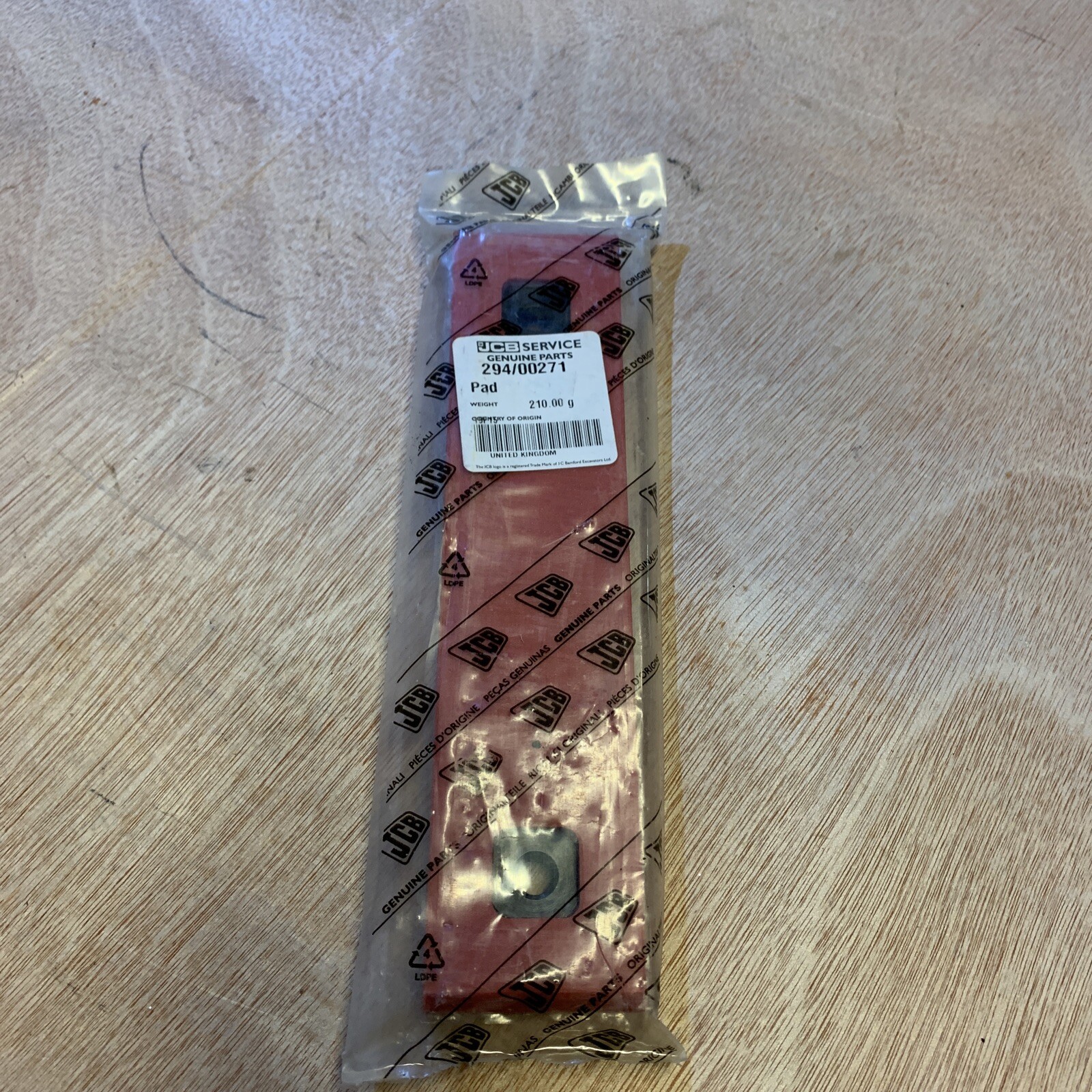 jcb parts 294/00271 Wear Pad