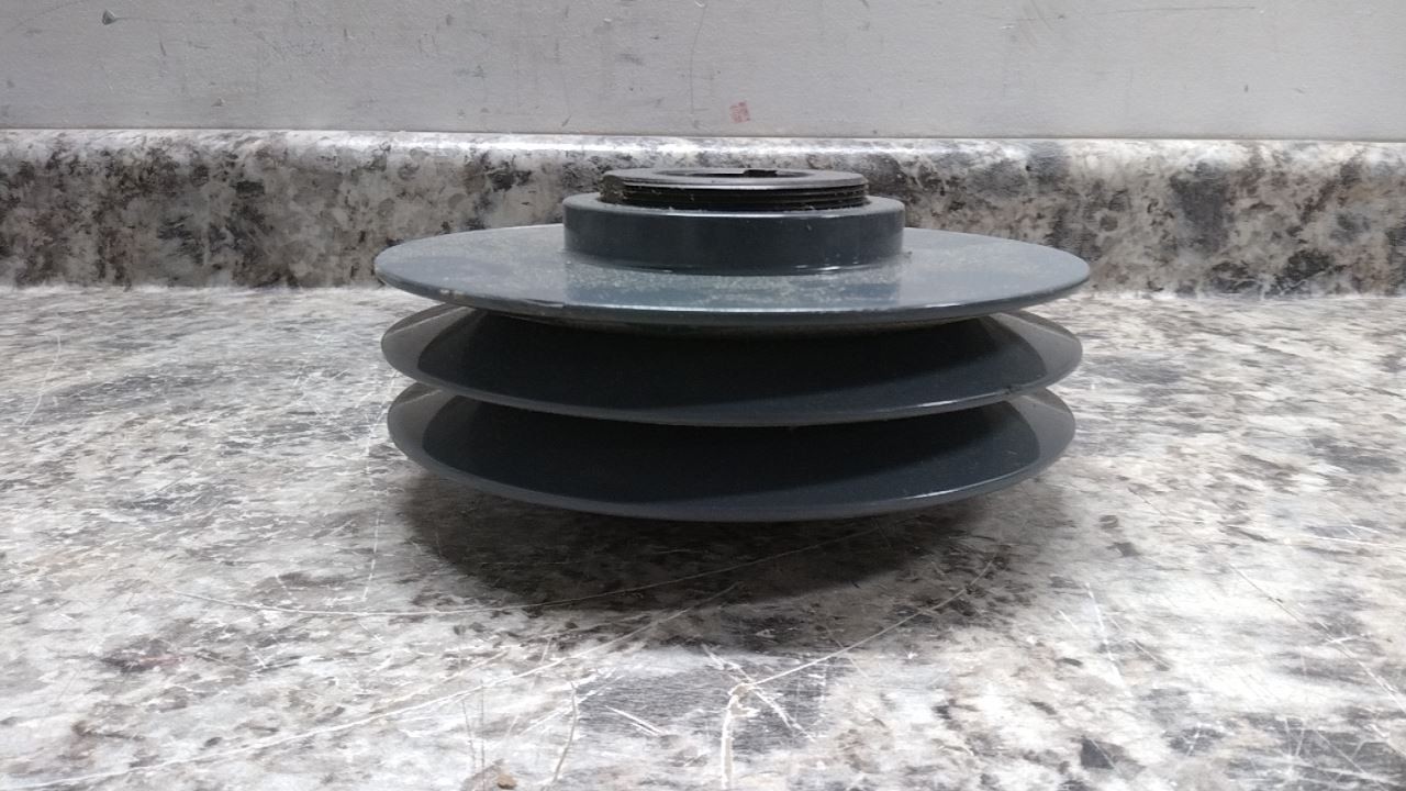 TB Wood’s 2VP71158 7.1 In Outside Dia 2 Groove Variable Pitch V-Belt Pulley