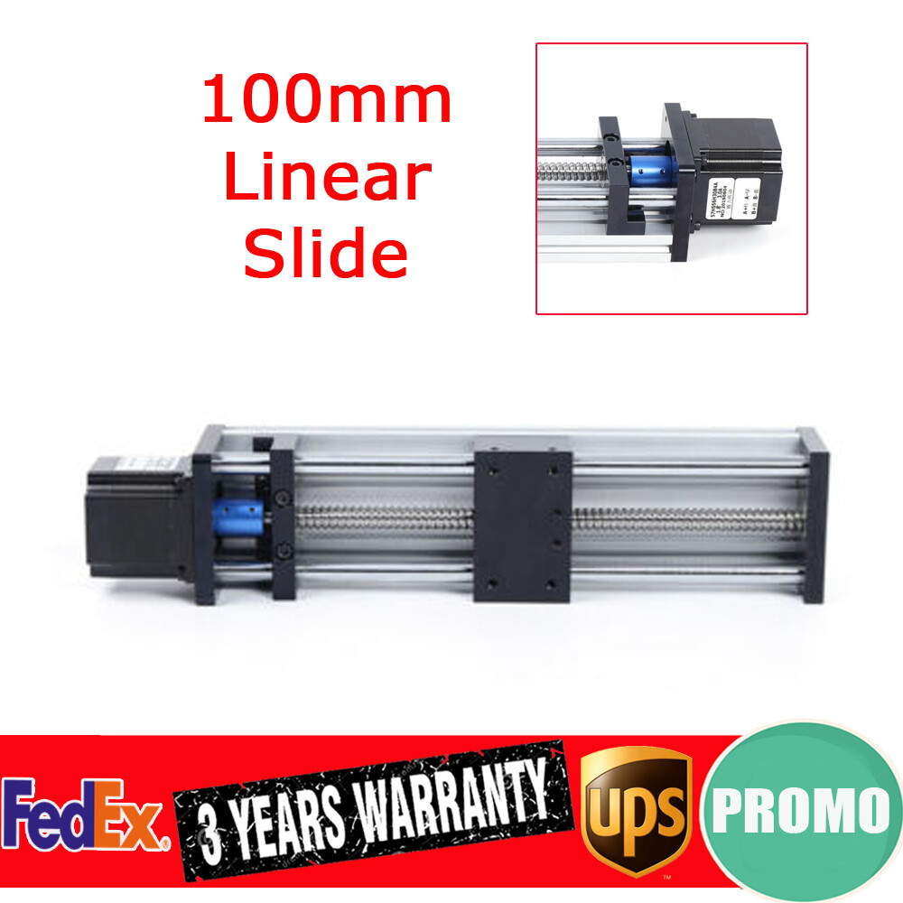 CNC Linear Actuator Ball Screw Slide Stage Rail Guide Motion Table Nema23 Motor
