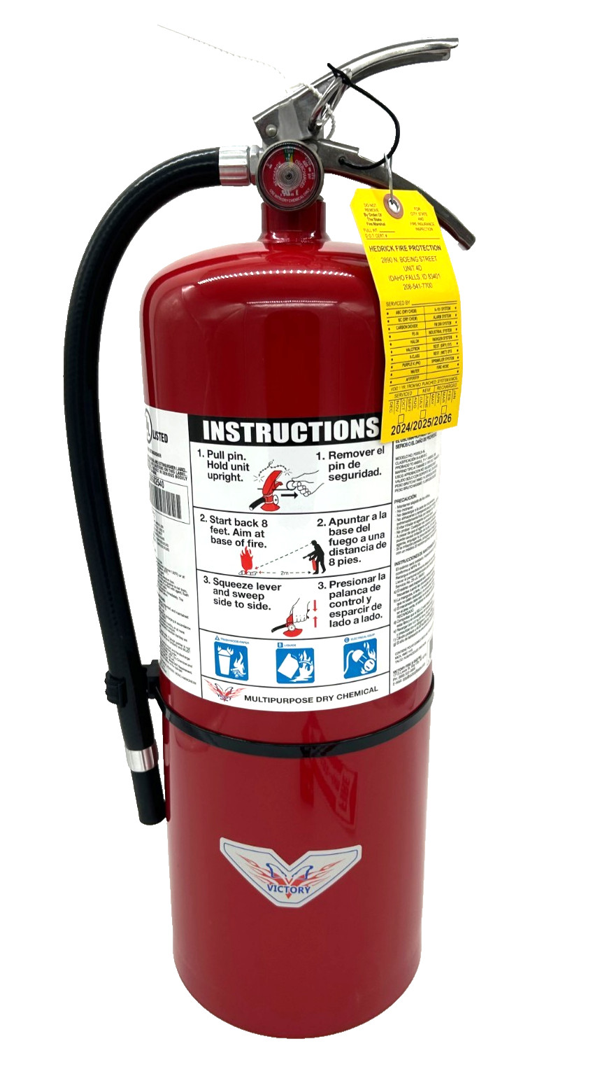 20LB Victory – ABC Dry Chemical Fire Extinguisher