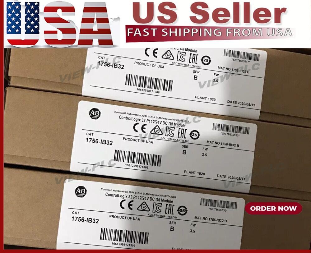 Allen-Bradley 1756-IB32 AB 1756-IB32 SERB CONTROLOGIX 32 PT DC INPUT MODULE US