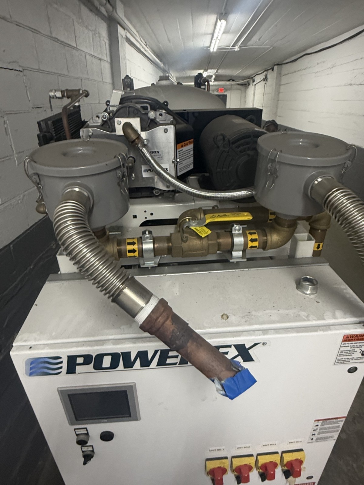 POWEREX MSQ05044P5 MEDICAL AIR SYSTEM