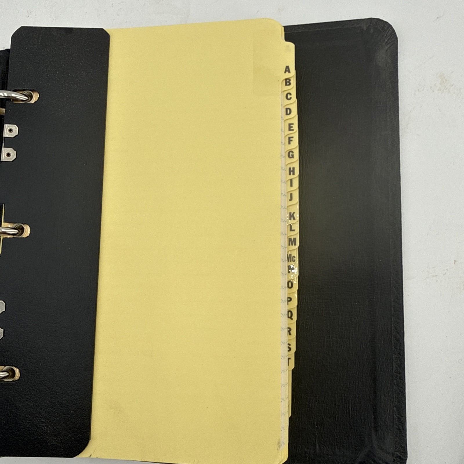 Vtg 3 Ring Loose Leaf Binder Stationary Aico Hard Cover Ledger Book NOS