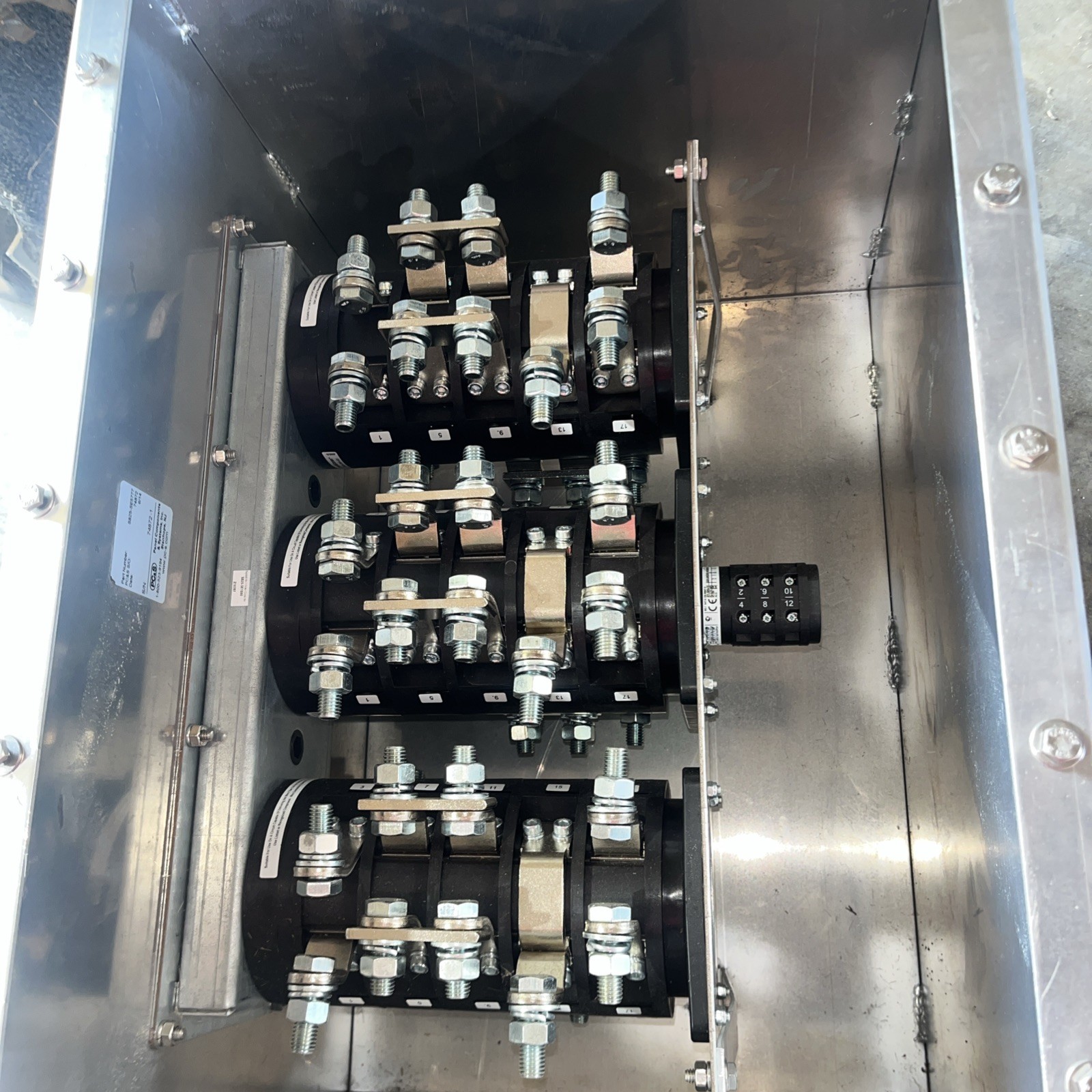 PC&S S825-SE5777 Sälzer 3PH Rotary Cam Switch 208/120v To 480/277v