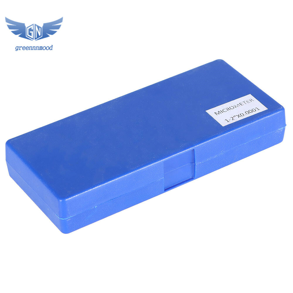 New 1-2″ Precision Outside Micrometer 0.0001″ Carbide Tipped