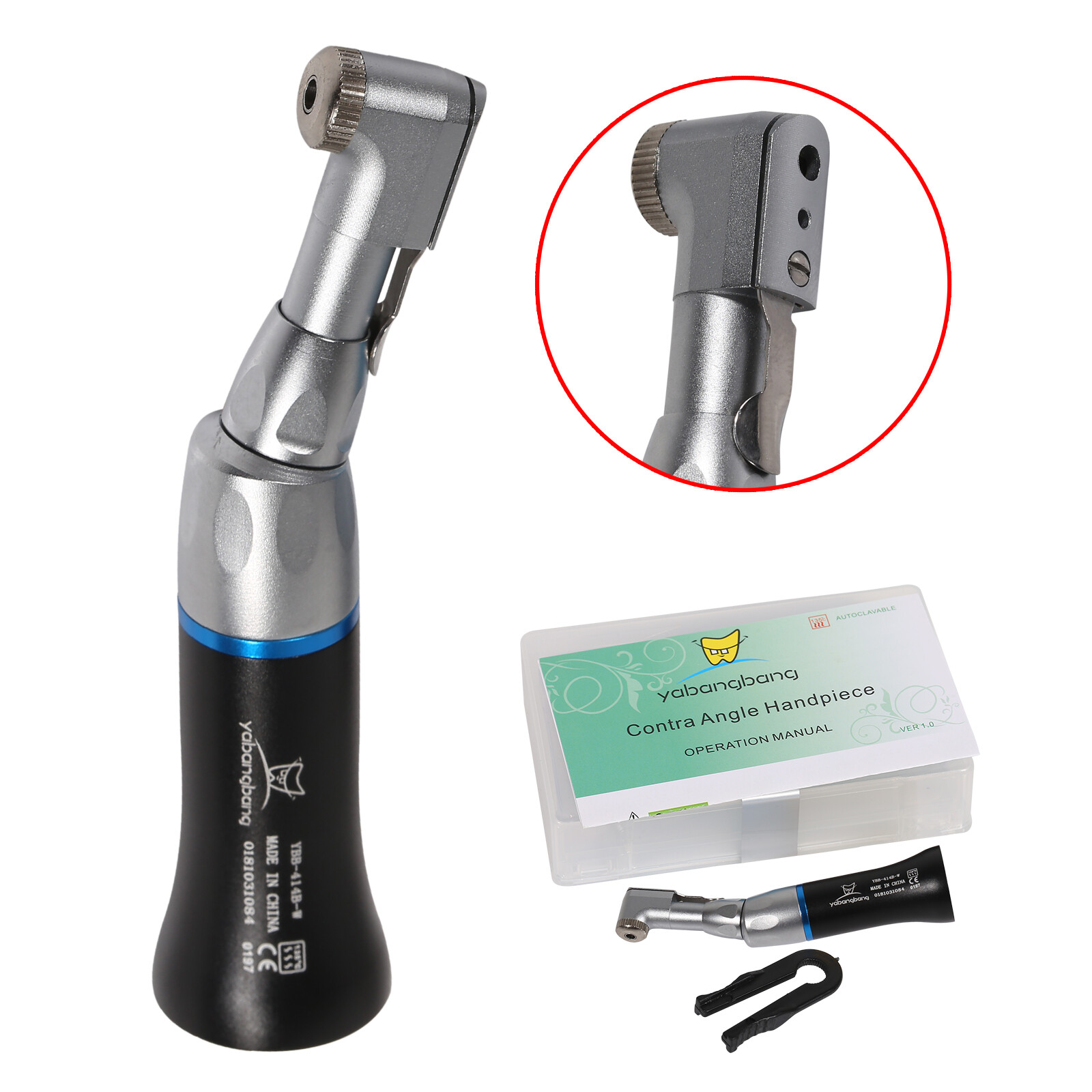 NSK Pana Max Style Dental High/Low Speed Handpiece Kit Air Turbine 4Hole 3Colors