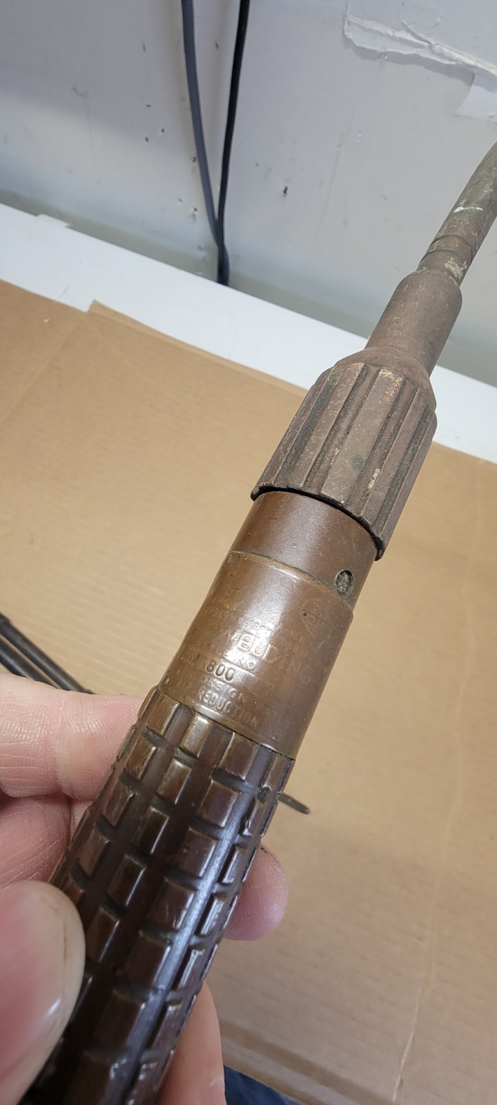 Airco 800 And 1875 Brads Welding Torch Handle & Head Attachment with Tip Lot