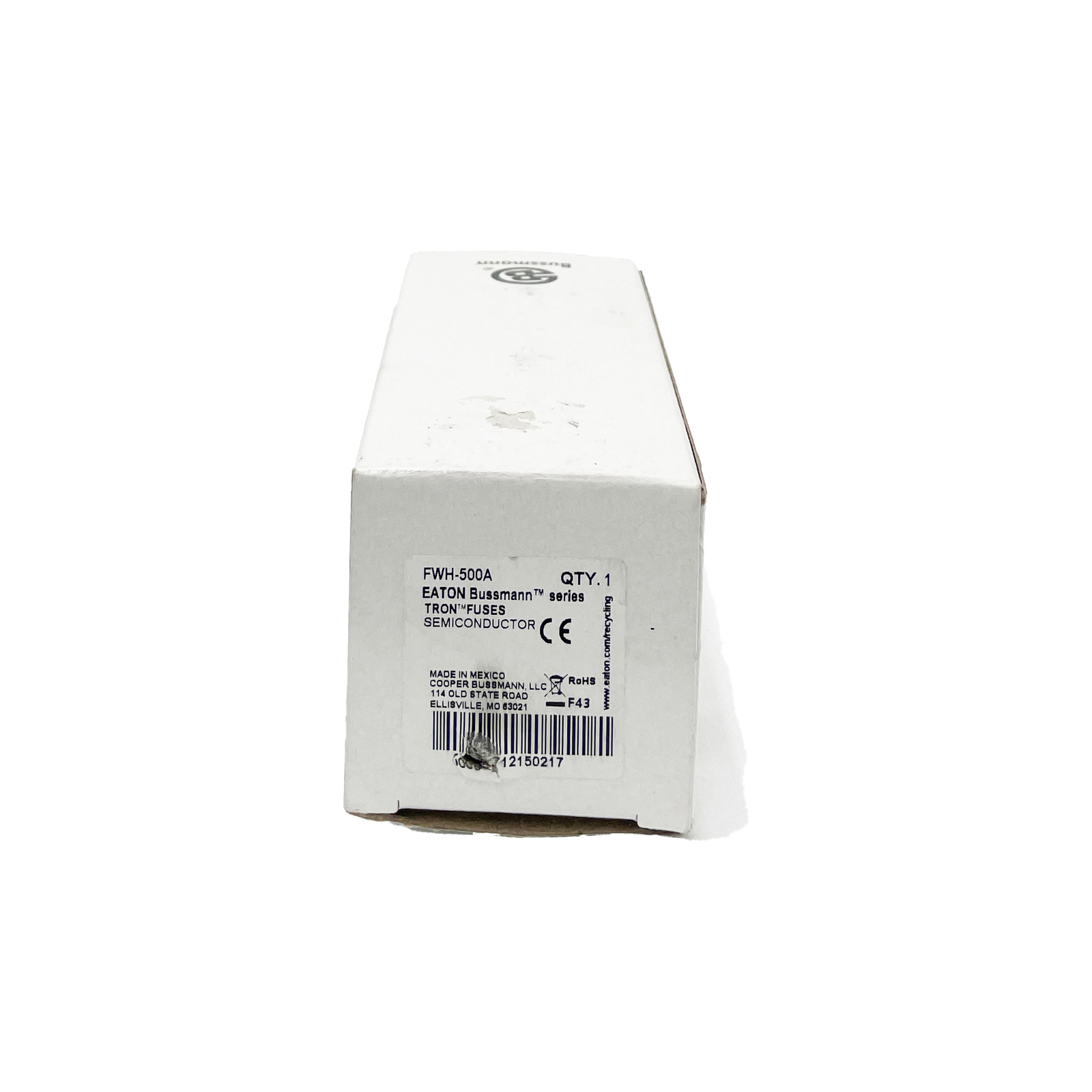 NIB – BUSSMAN – FWH-500A – High Speed Fuse with 500A, RMS, up to 750V