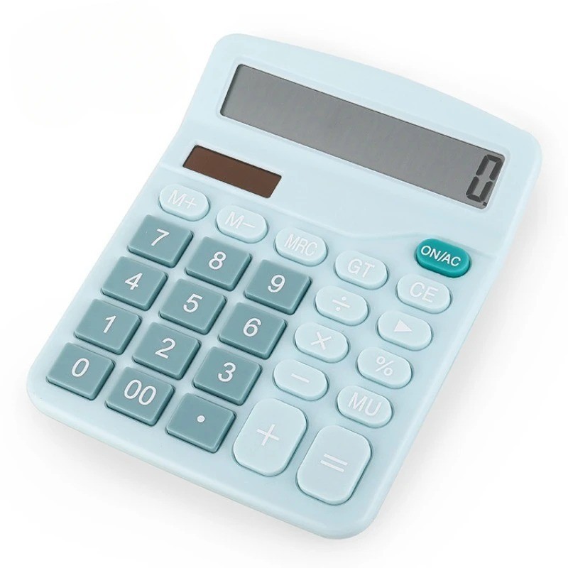 Premium Desktop Calculator 12 Digit with Large LCD Display and Sensitive Buttons