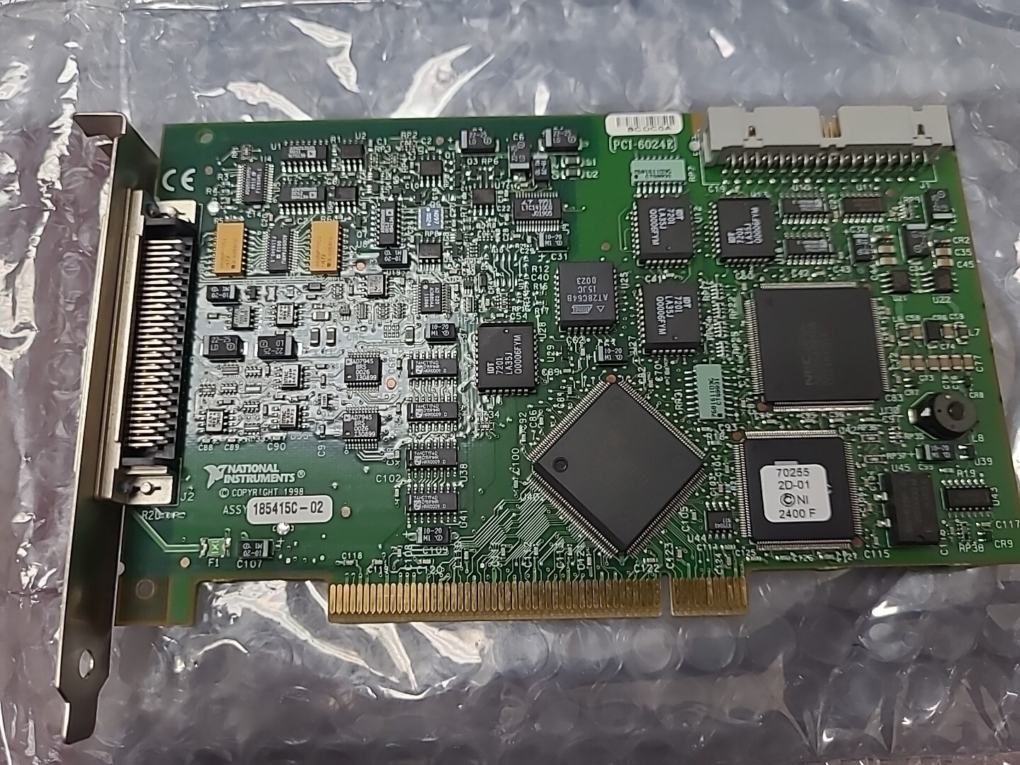 National Instruments PCI-6024E Multifunction I/O Device Analog And Digital Card