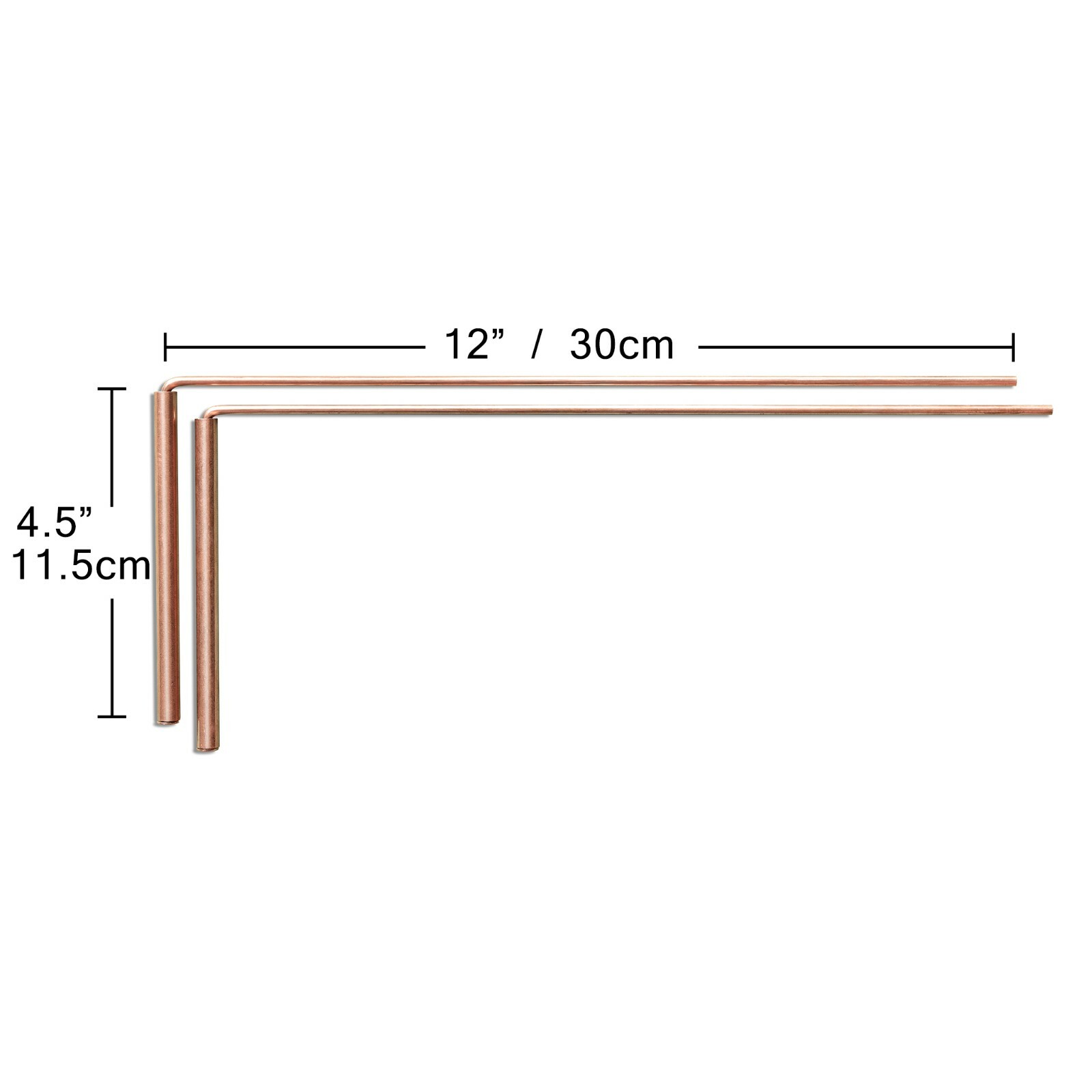 Dowsing Rod Copper 99% Solid +Pendulum. Spiritual,Water, Gold, etc. – Non Toxic