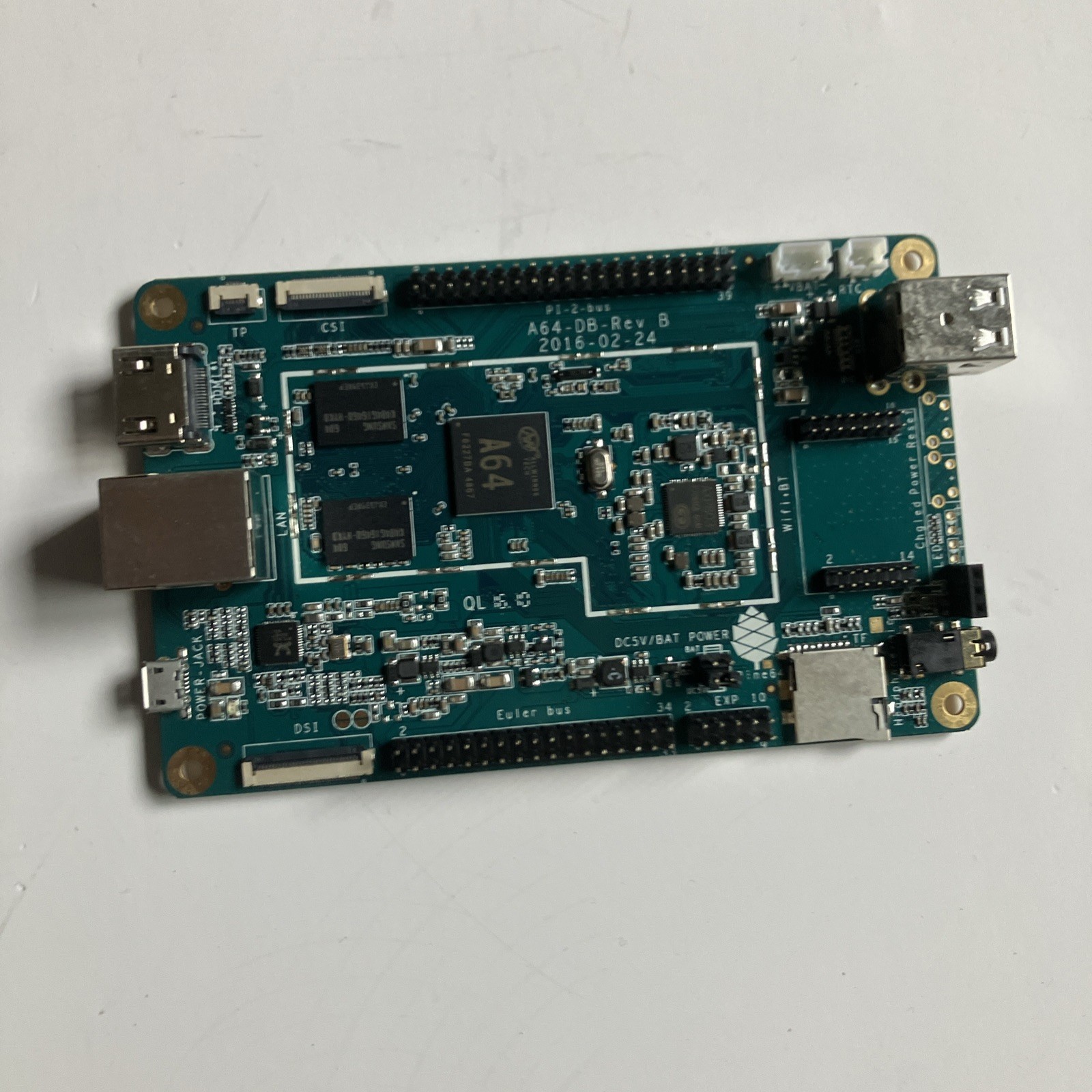 PINE64 PA641GB ARM Single Board Computer 1GB RAM Development Board NEW