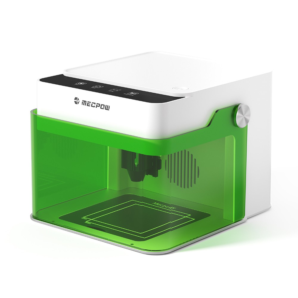 Mecpow M1 5W Diode Laser Engraver,10000mm/min,0.01mm Enclosed Engraving Machine
