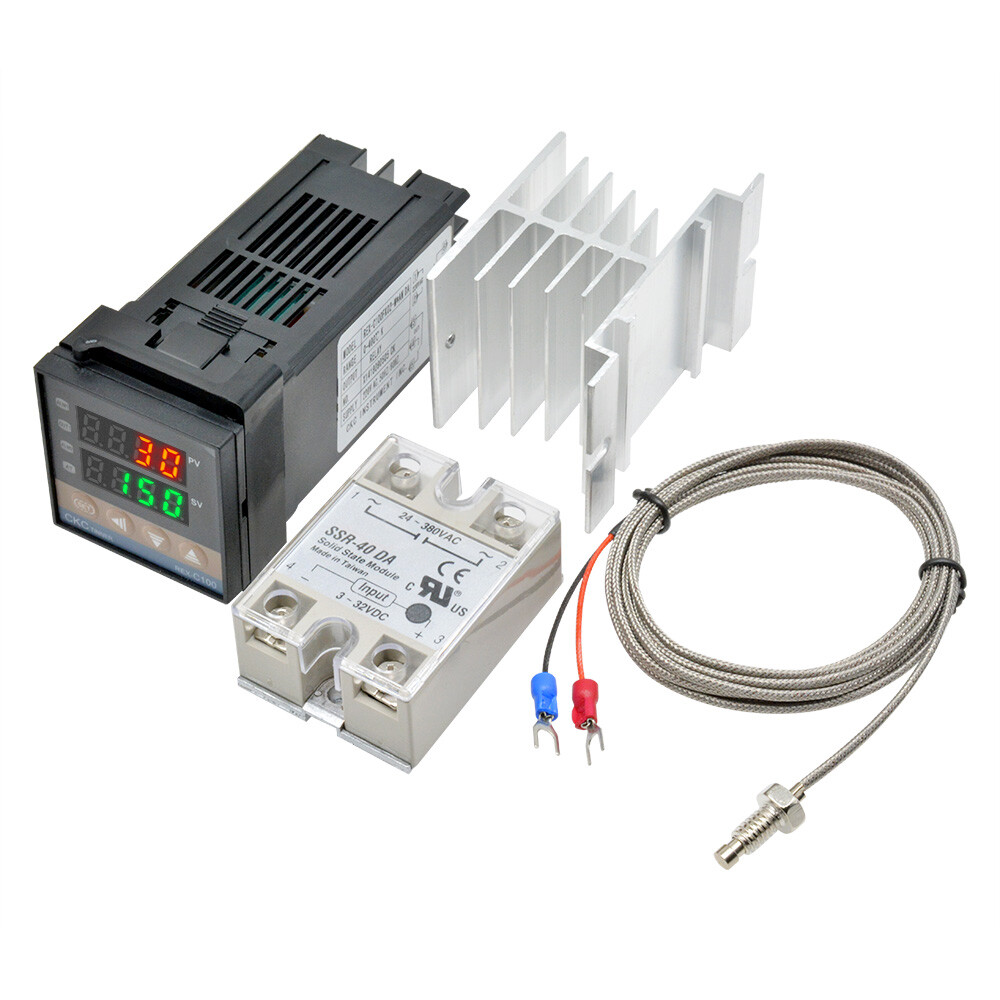 REX-C100 Digital Thermostat temperature Controller SSR Output K Thermocouple