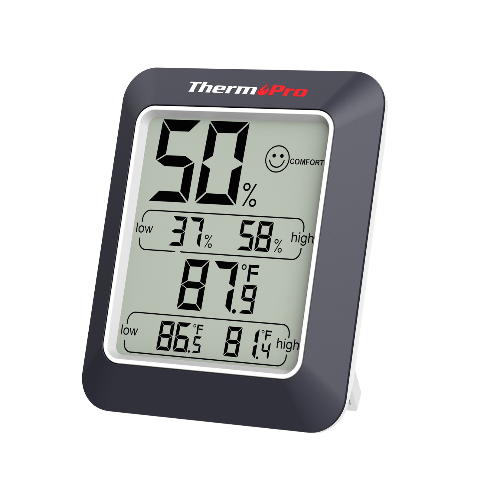 3PCS LCD Digital Indoor Hygrometer Thermometer Temperature Humidity Monitor