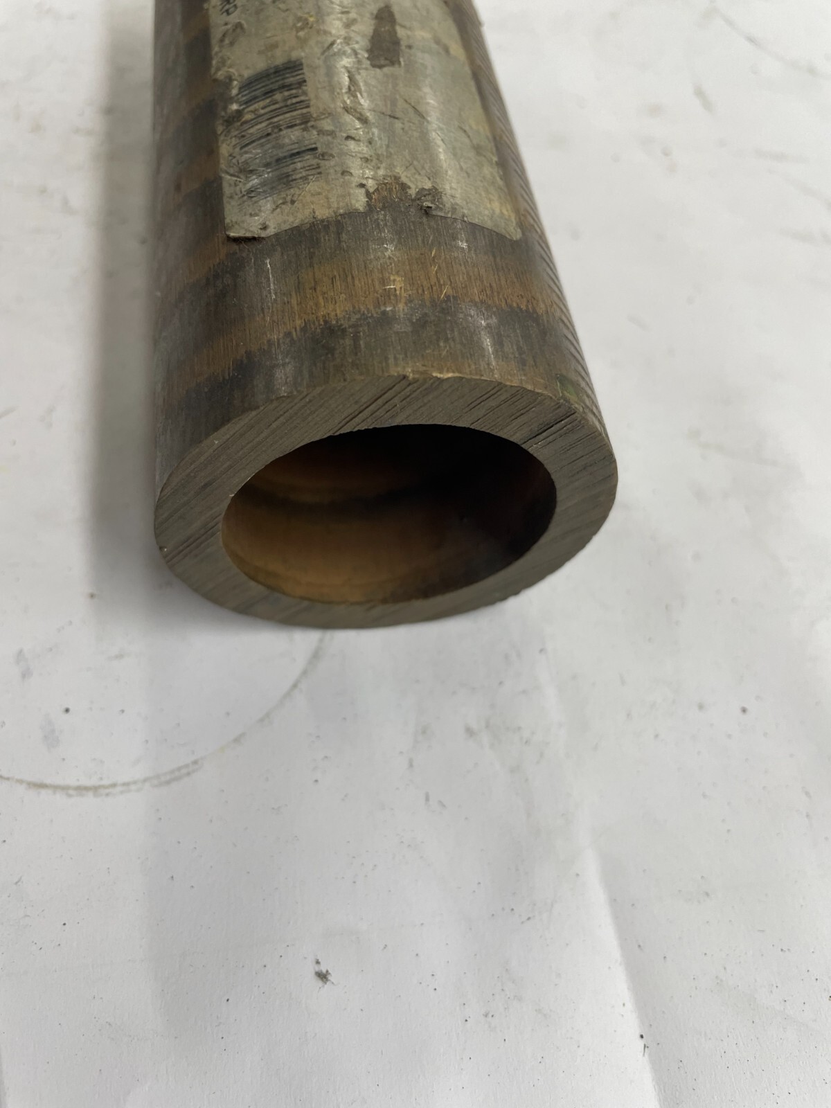 Oversized Bearing Bronze Tube Pipe Stock 2.25″ OD x 1.75″ ID 5.8″ L Lathe