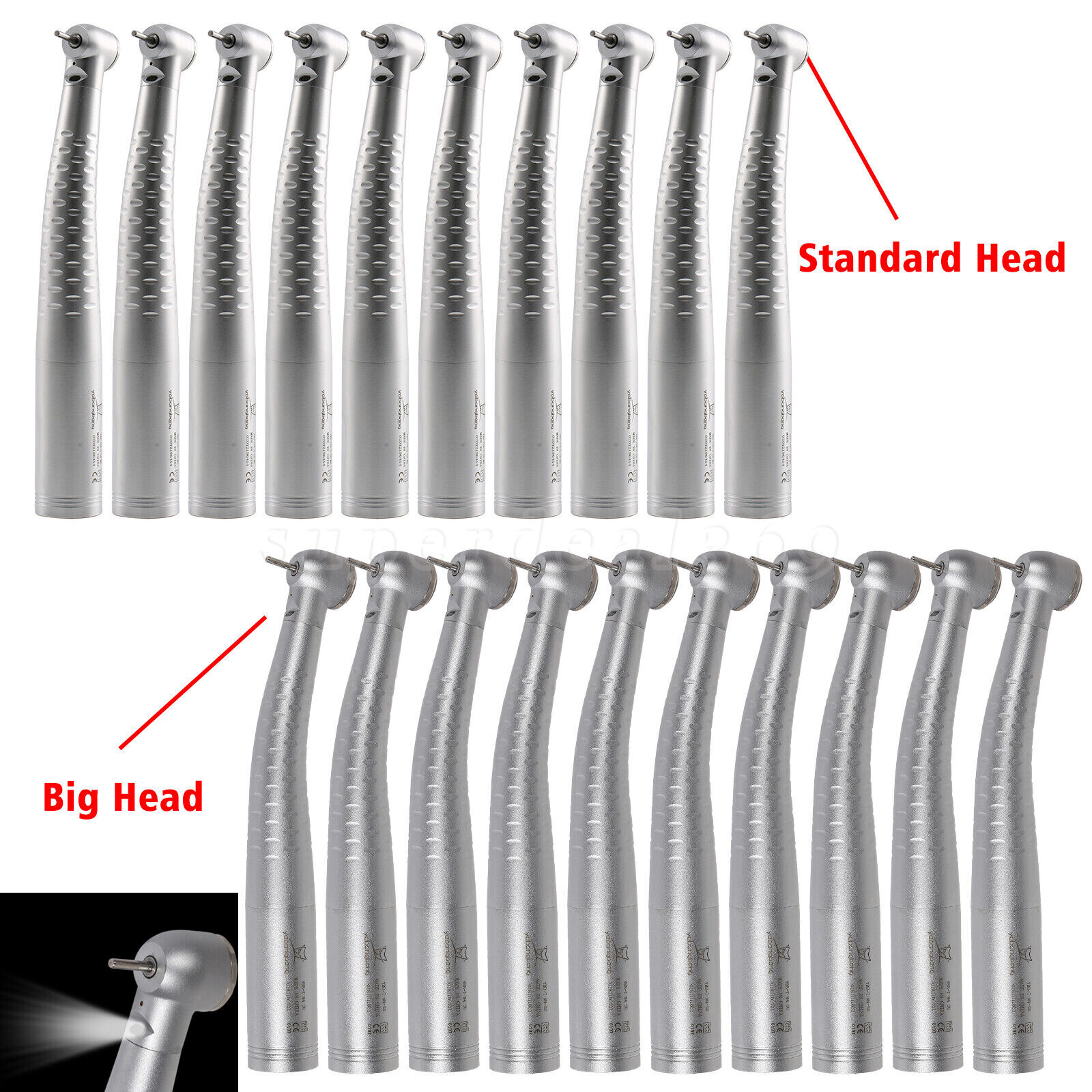 KAVO STYLE Dental Fiber Optic LED High Speed Handpiece YB6/YD6 USA